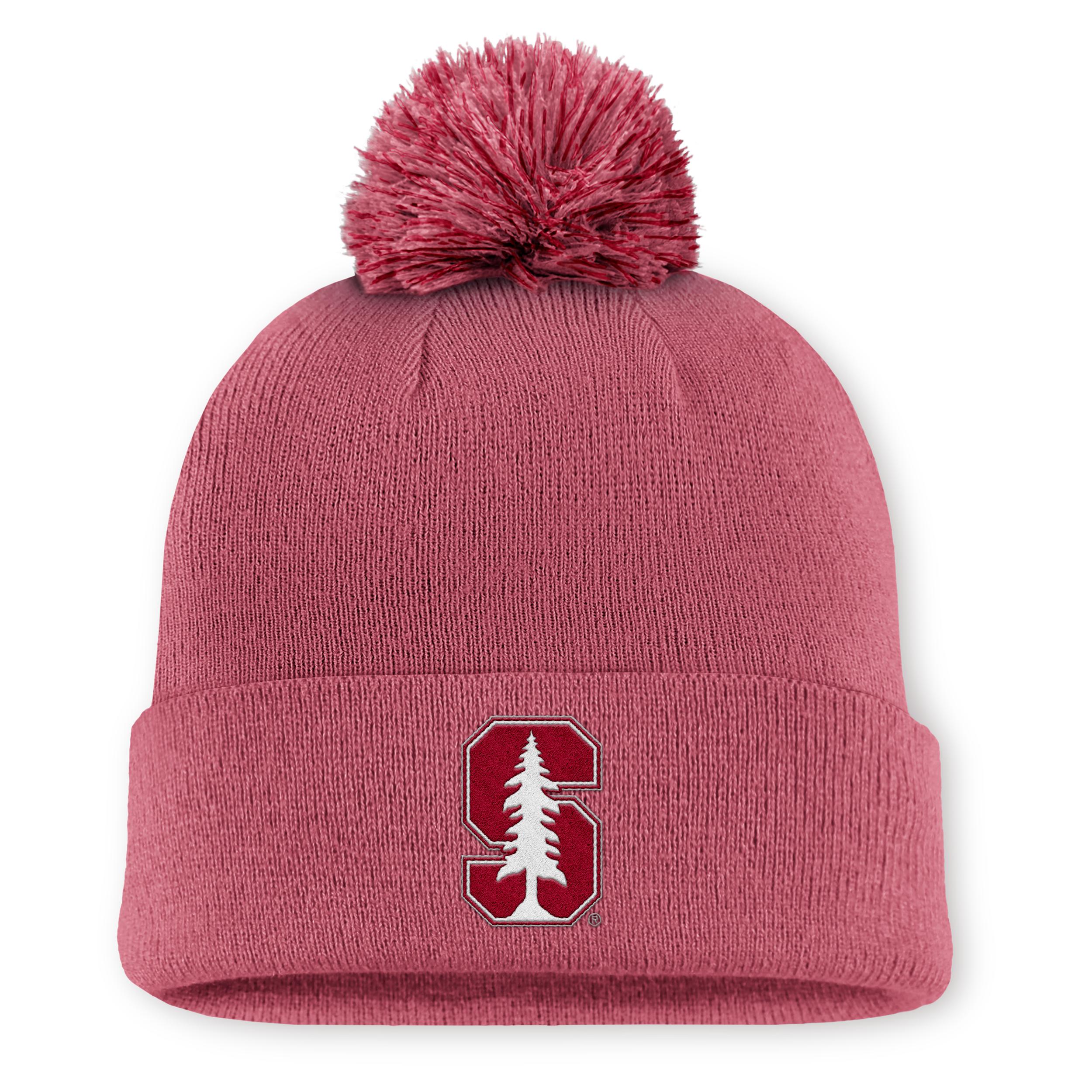 Stanford Primetime Campus Toned Nike Men's College Cuffed Pom Beanie by NIKE