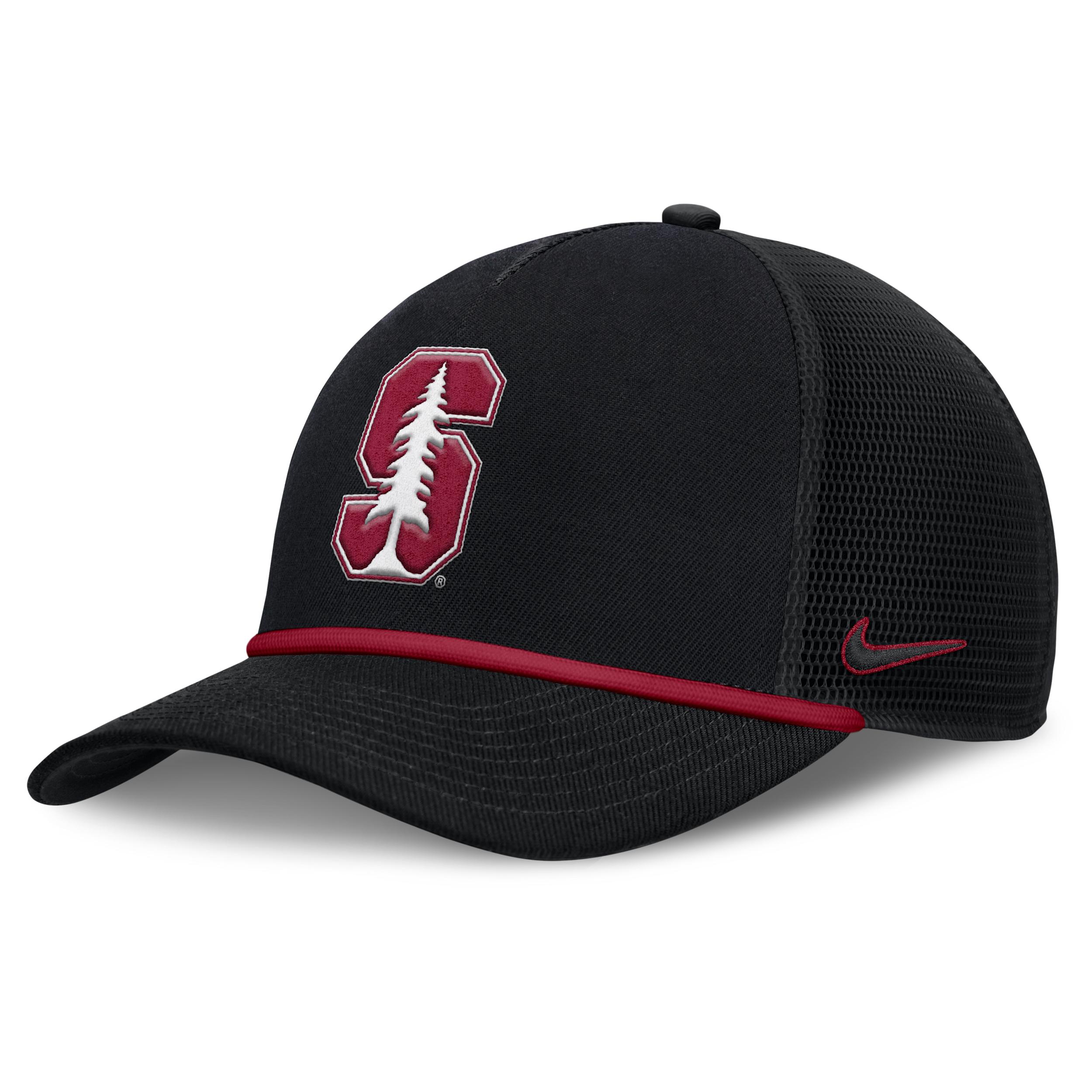 Stanford Primetime Rise Nike Men's College Trucker Adjustable Hat by NIKE