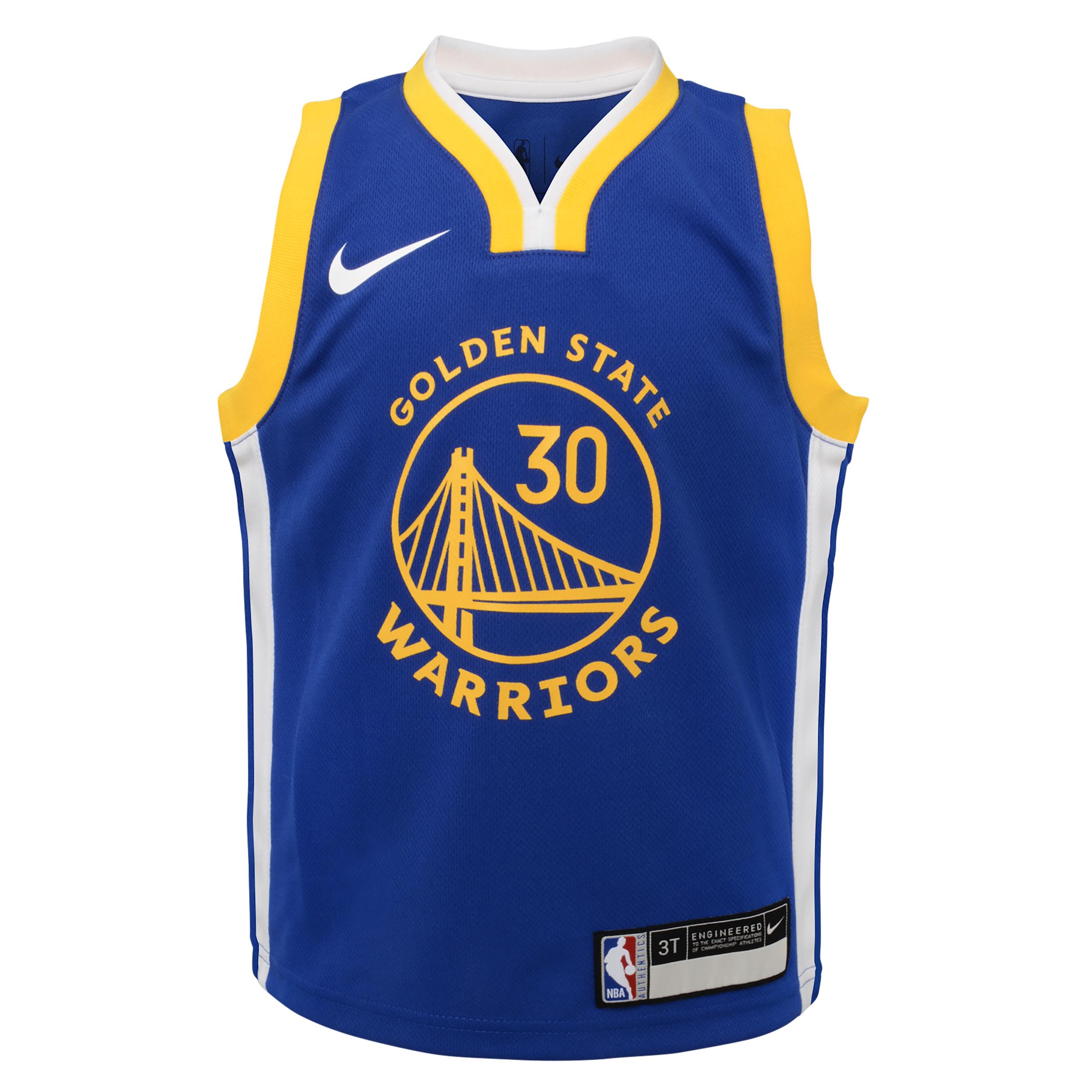 Stephen Curry Golden State Warriors Icon Edition Toddler (2T) Nike NBA Swingman Jersey by NIKE