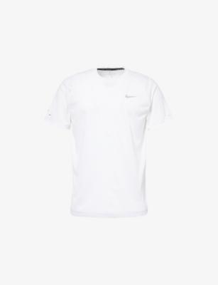 Stride Crewneck Woven T-Shirt by NIKE