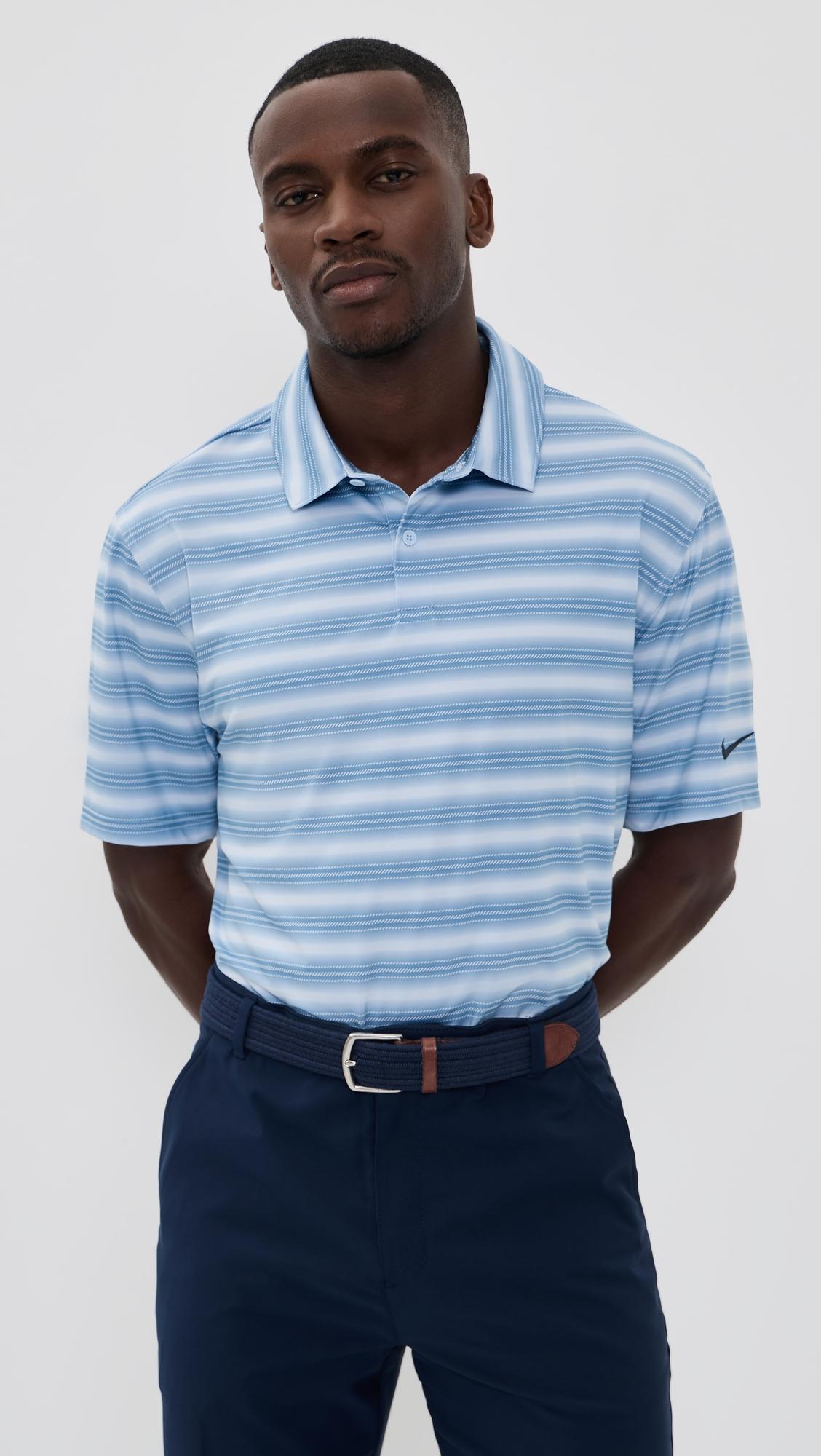 Striped Velocity Polo by NIKE