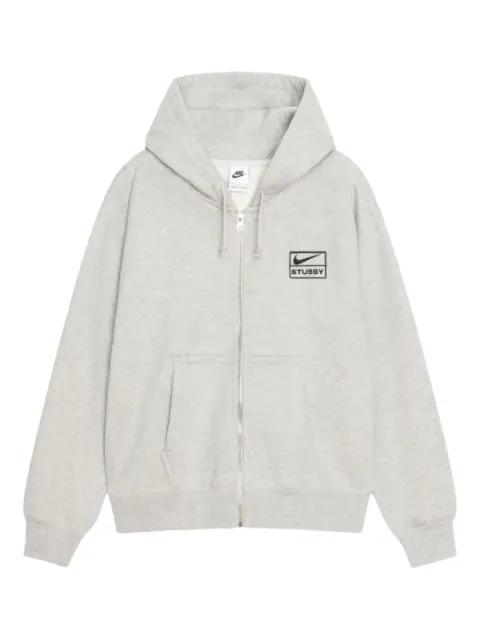Stussy x Nike fleece zip hoodie jacket by NIKE