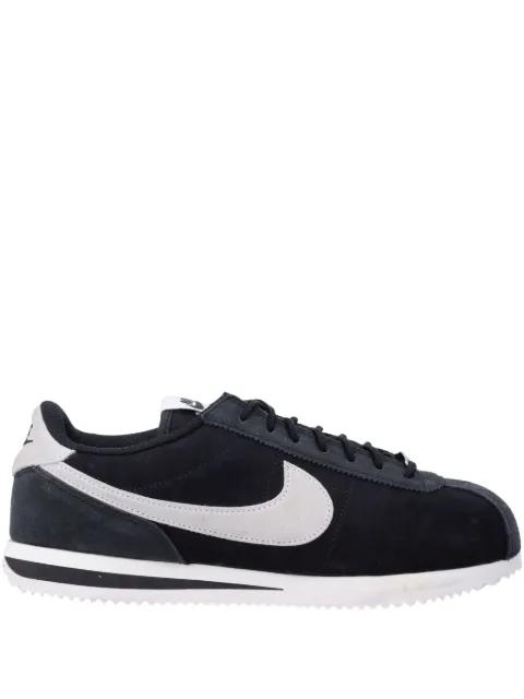 Suede appliqué trainers by NIKE