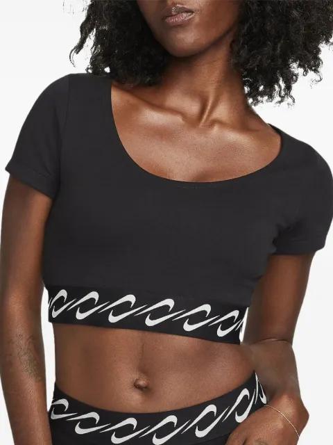 Swoosh "Black/Sail" T-shirt by NIKE