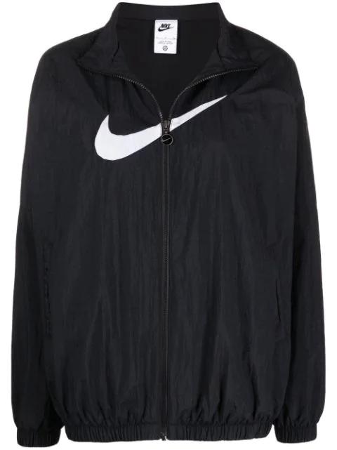 Swoosh logo high-neck jacket by NIKE