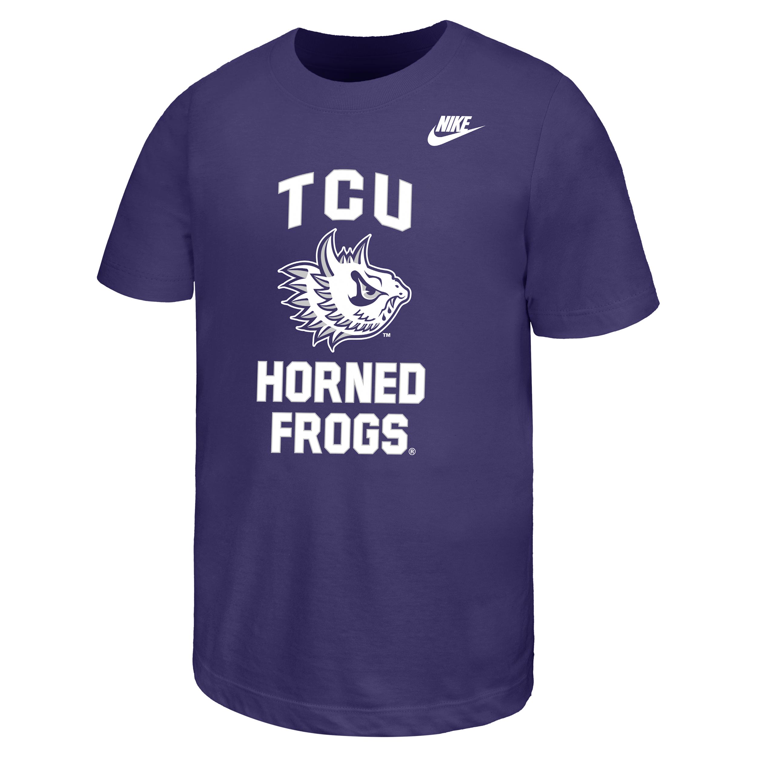 TCU Horned Frogs Big Kids' Nike Football T-Shirt by NIKE