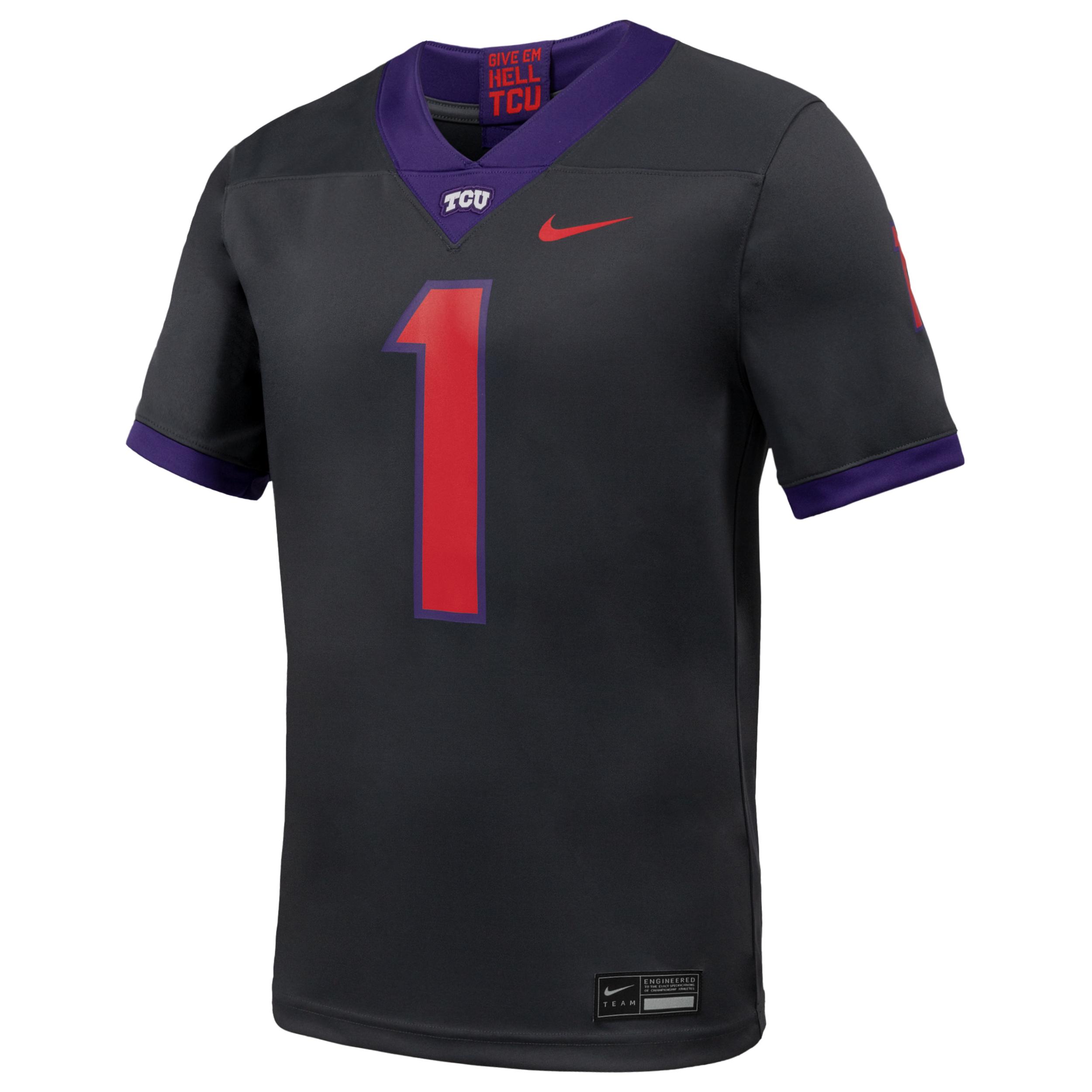 TCU Nike Men's College Football Replica Jersey by NIKE