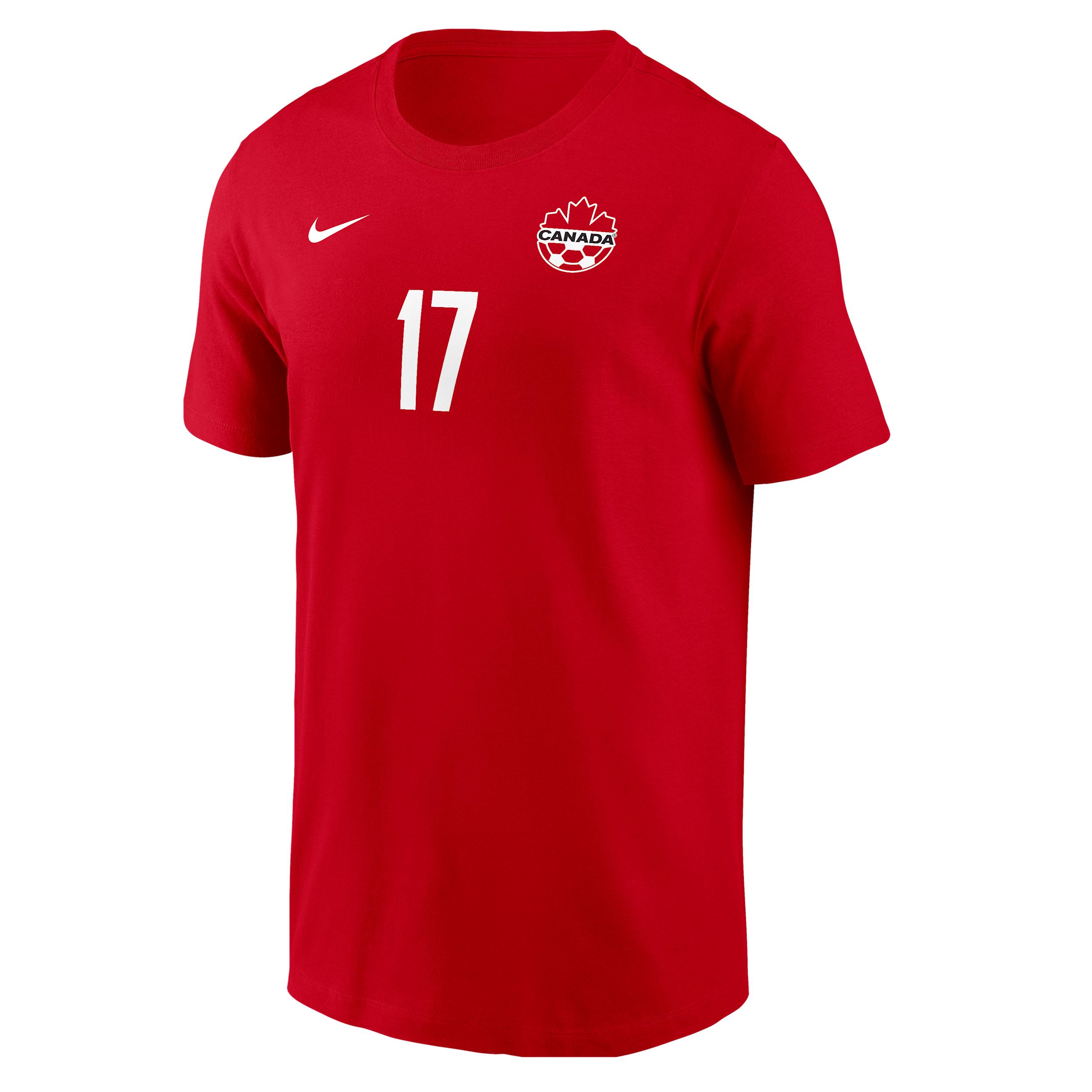 Tajon Buchanan Team Canada Nike Men's Soccer T-Shirt by NIKE
