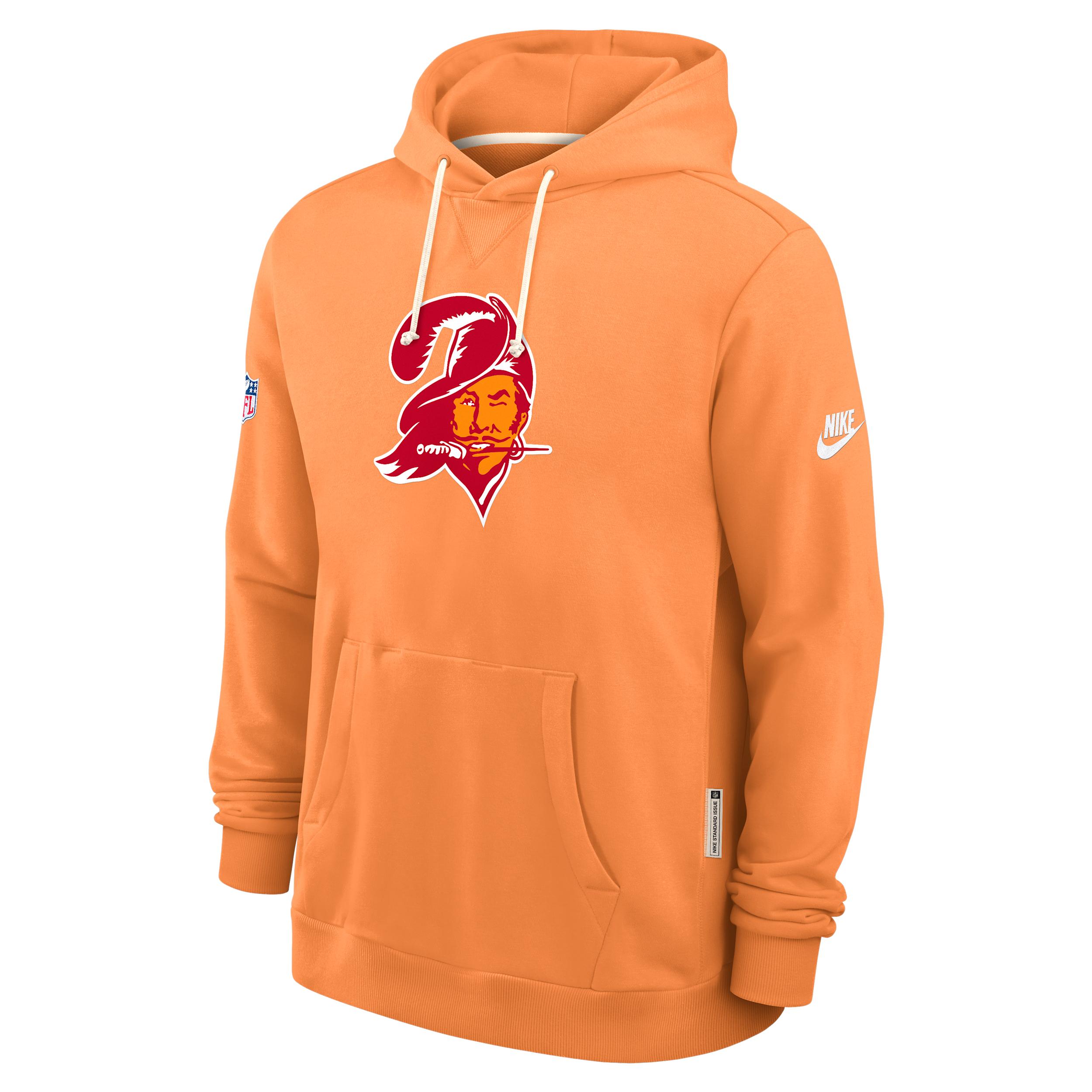 Tampa Bay Buccaneers Alt Offensive Set Play Sideline Nike Men's Dri-FIT NFL Pullover Hoodie by NIKE