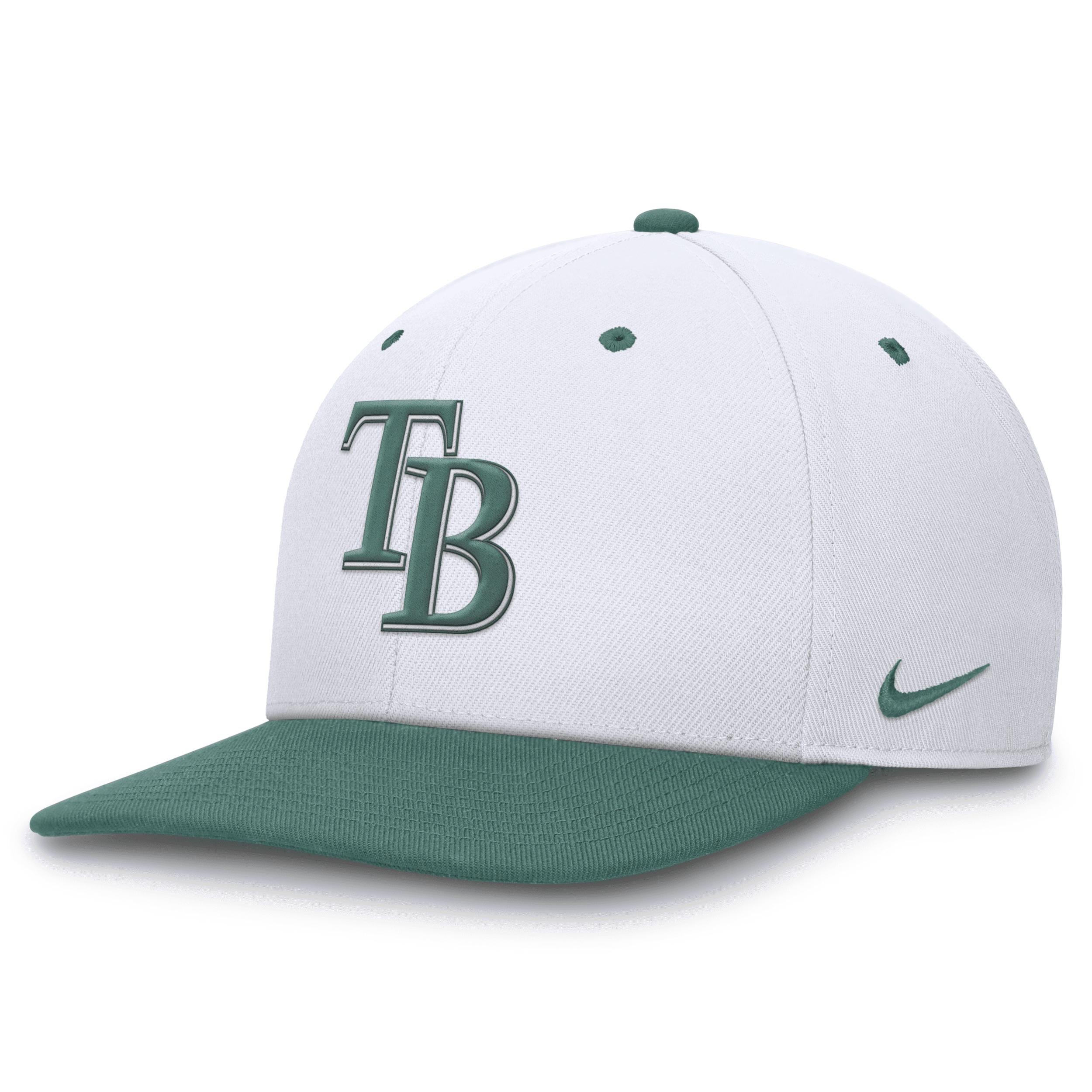 Tampa Bay Rays Bicoastal 2-Tone Pro Nike Unisex Dri-FIT MLB Adjustable Hat by NIKE