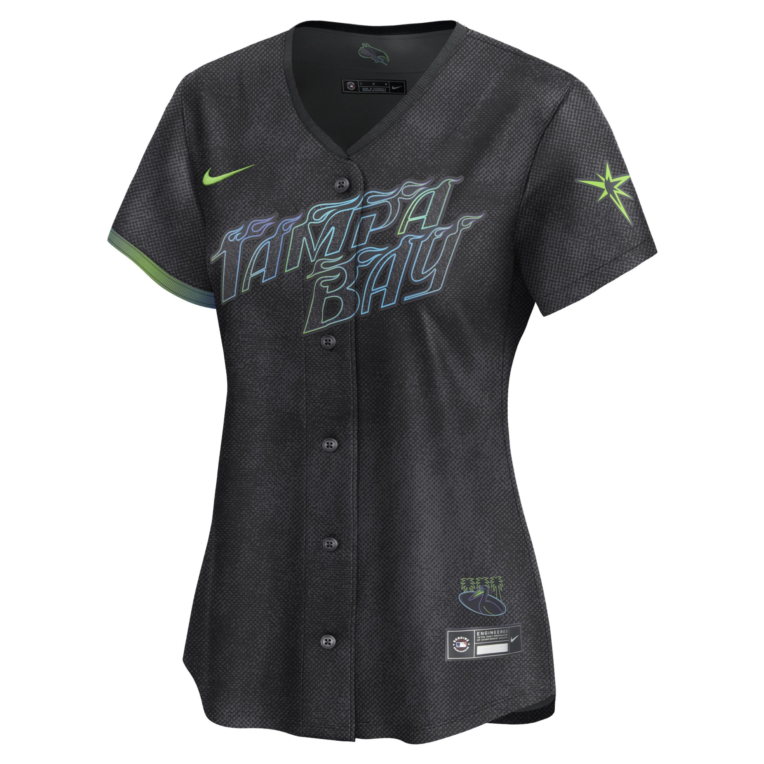 Tampa Bay Rays City Connect Nike Women's Dri-FIT ADV MLB Limited Jersey by NIKE