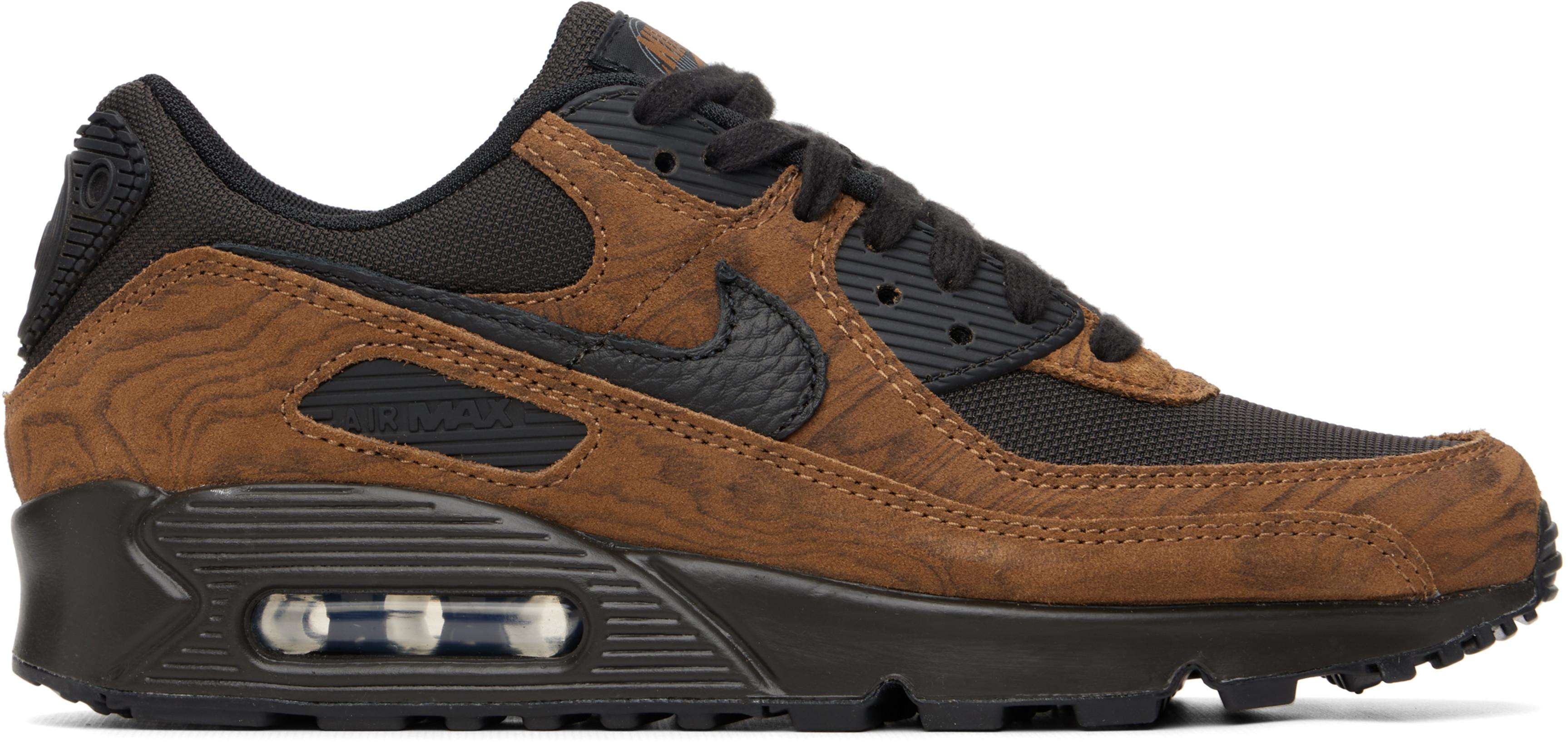 Tan & Brown Air Max 90 Sneakers by NIKE