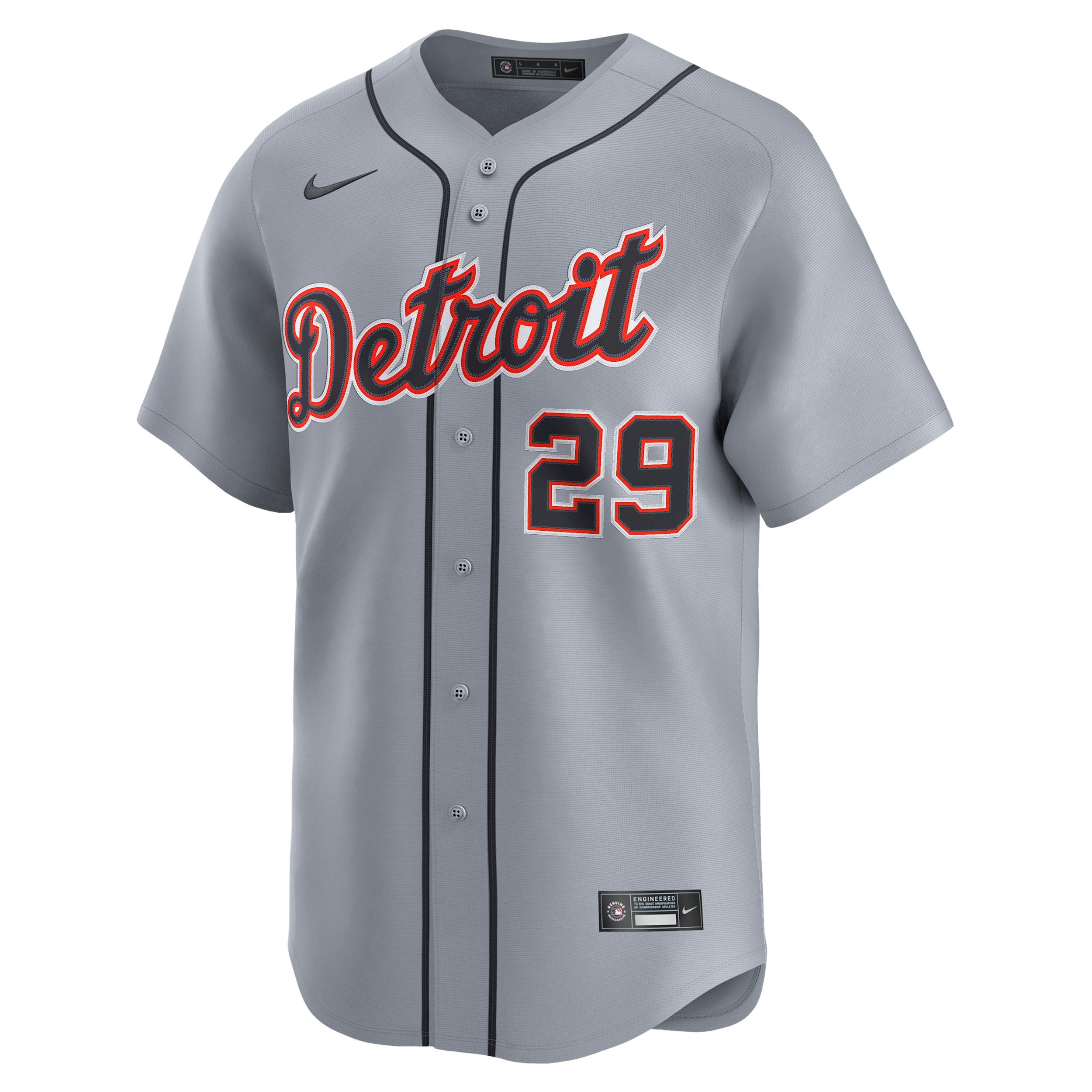 Tarik Skubal Detroit Tigers Nike Men's Dri-FIT MLB Limited Jersey by NIKE