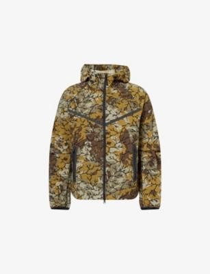 Tech Camo Woven Jacket by NIKE