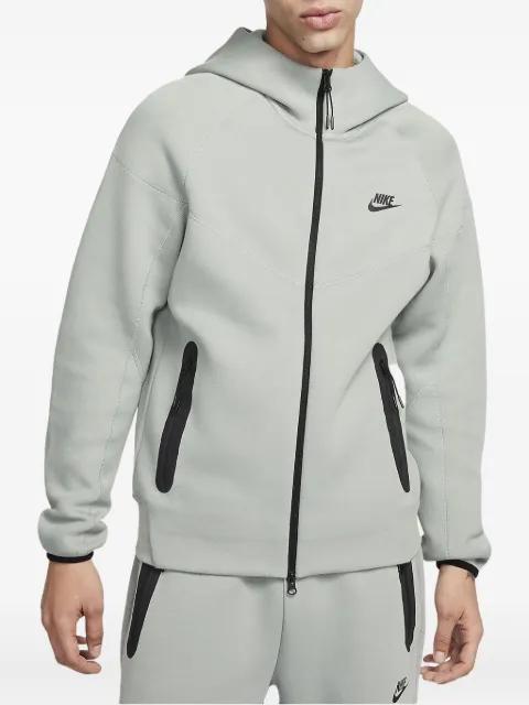 Tech Fleece "Mica Green/Black" hoodie by NIKE