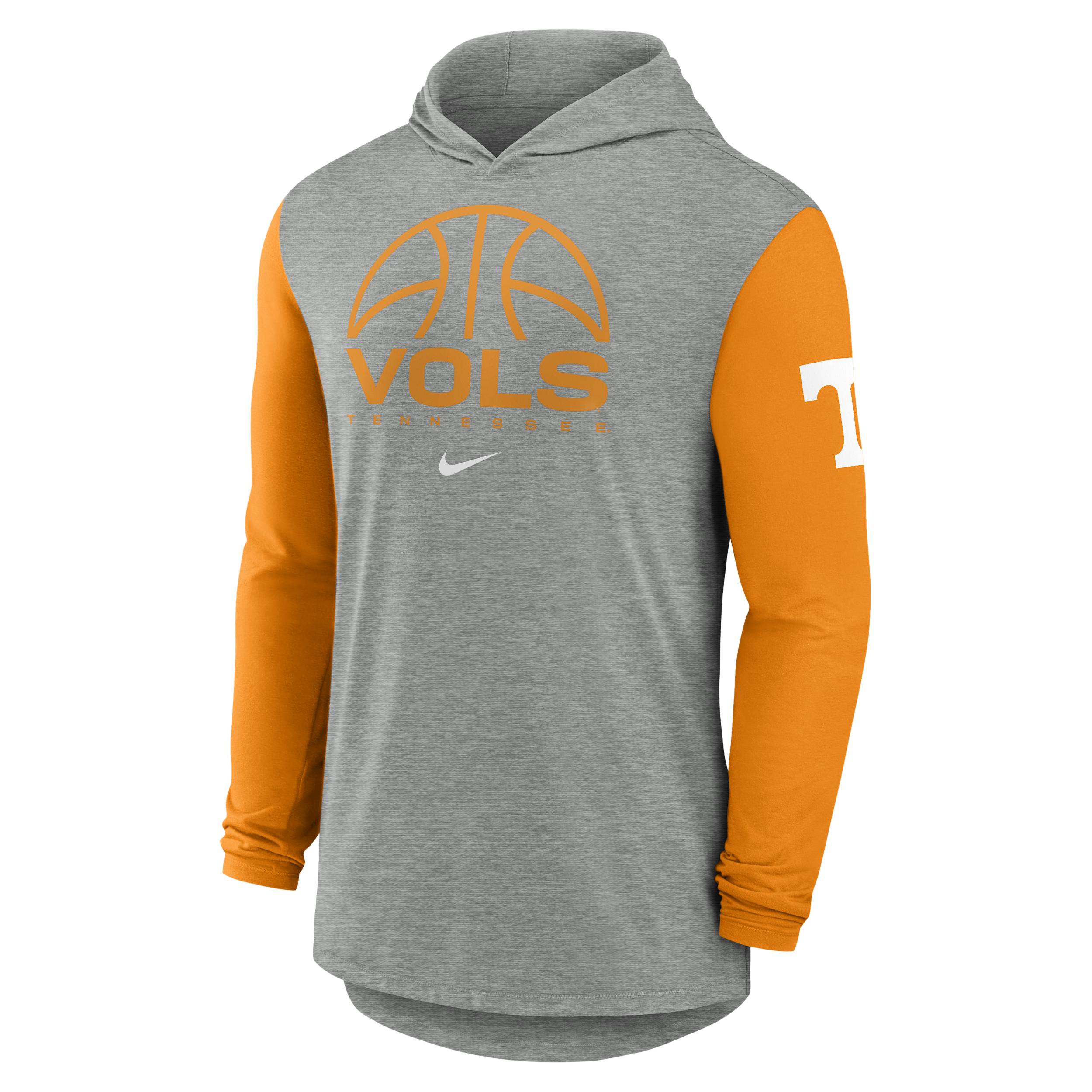 Tennessee Basketball Nike Men's Dri-FIT College Long-Sleeve Hooded T-Shirt by NIKE