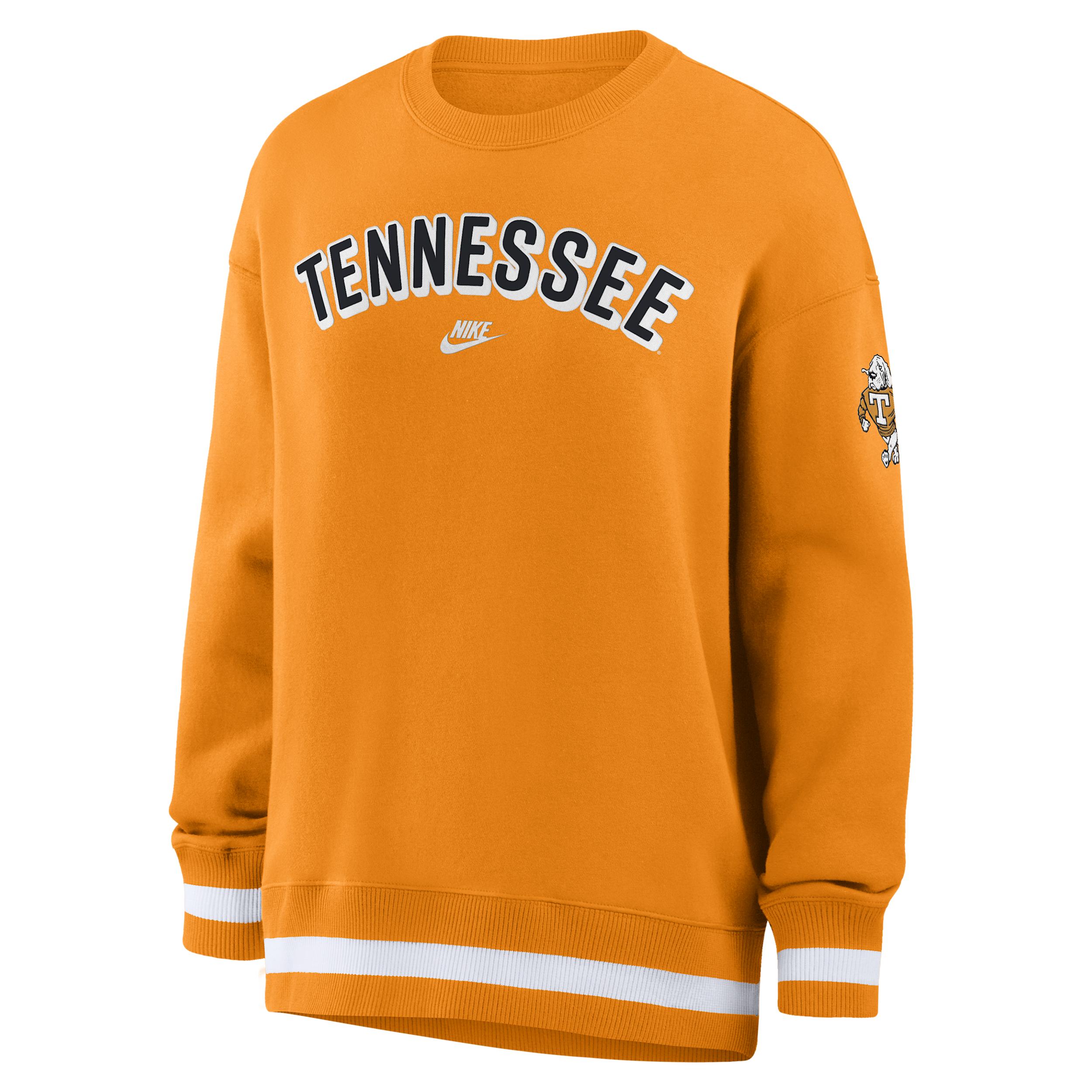 Tennessee Legacy Phoenix Nike Women's College Oversized Pullover Crew by NIKE
