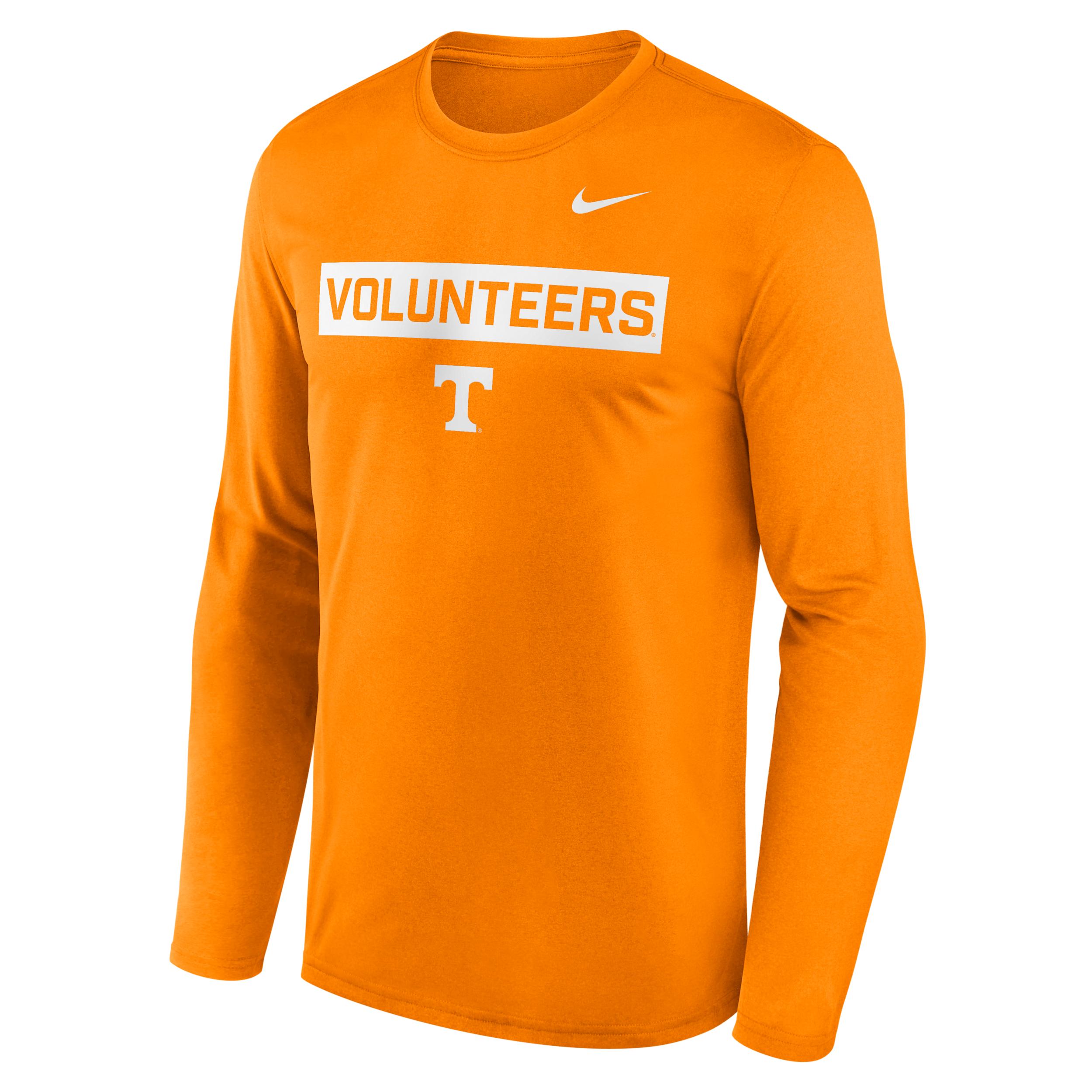Tennessee Primetime Legend 2-Hit Nike Men's Dri-FIT College Long-Sleeve T-Shirt by NIKE