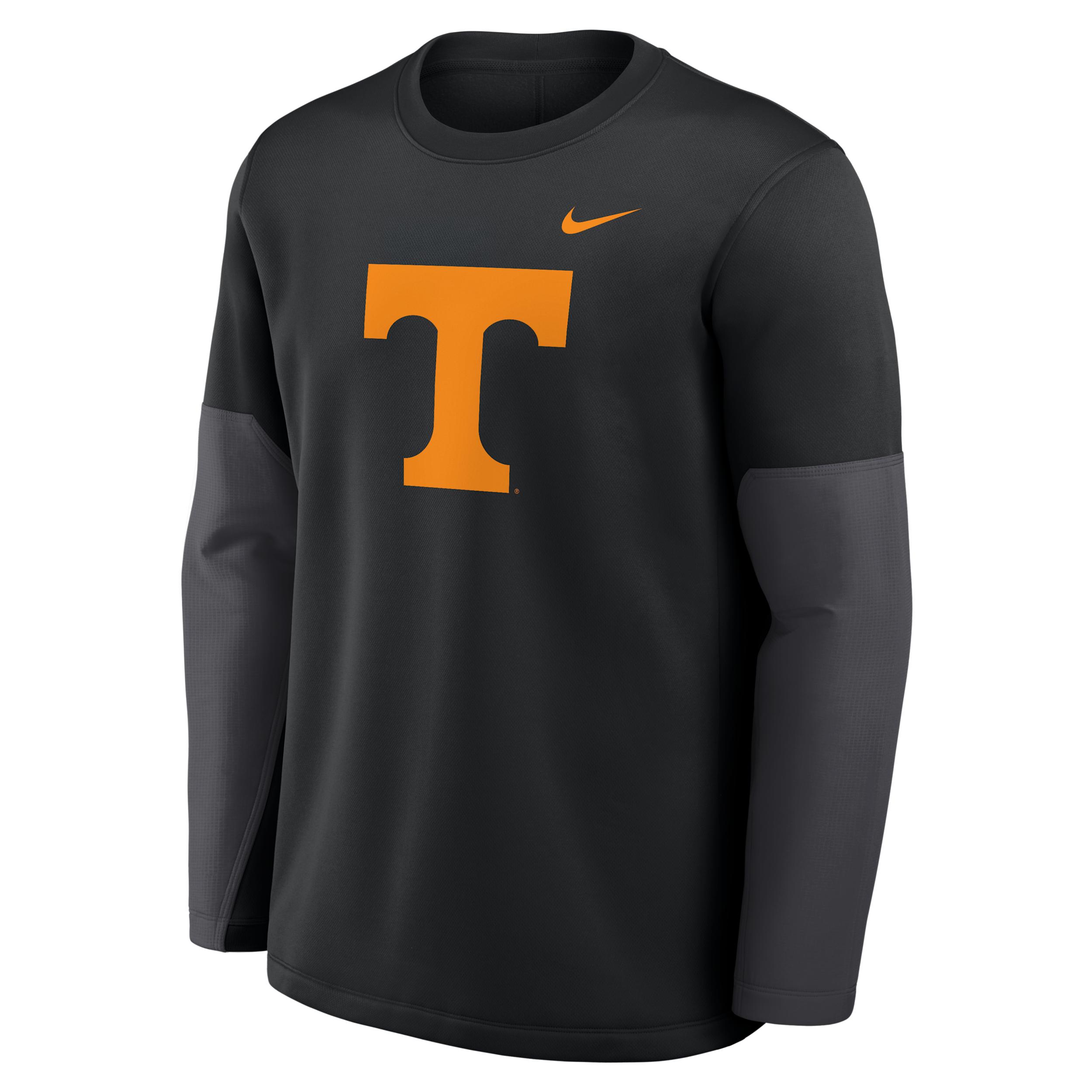 Tennessee Sideline Coach Nike Men's Therma-FIT College Long-Sleeve T-Shirt by NIKE