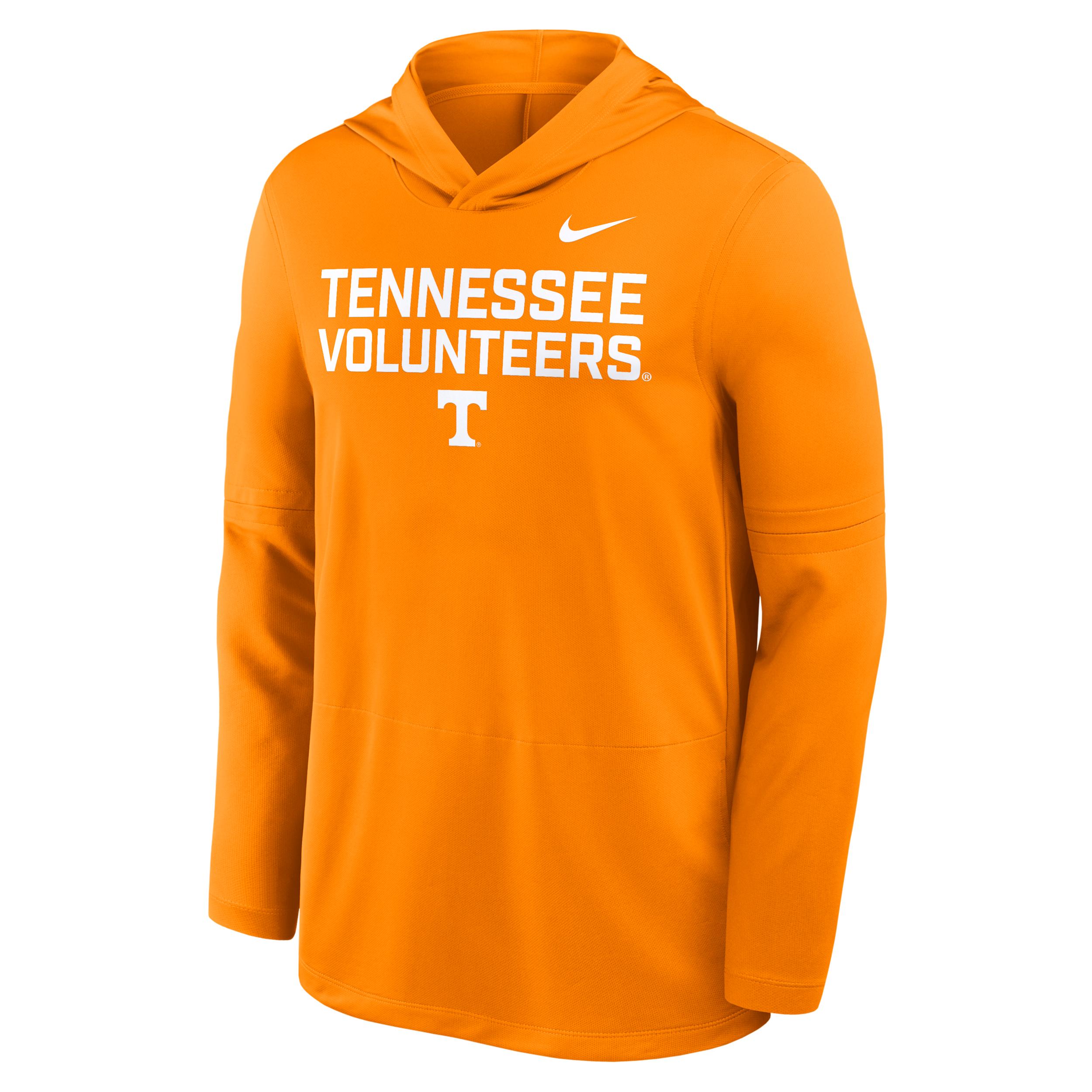 Tennessee Sideline Nike Men's Dri-FIT College Long-Sleeve Hooded Top by NIKE