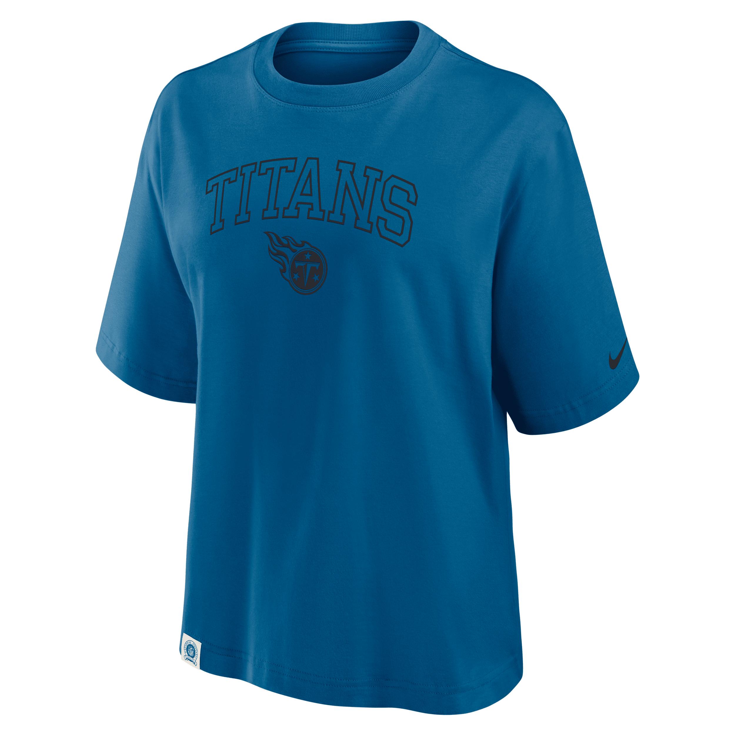 Tennessee Titans Arch Boxy Nike Women's NFL T-Shirt by NIKE