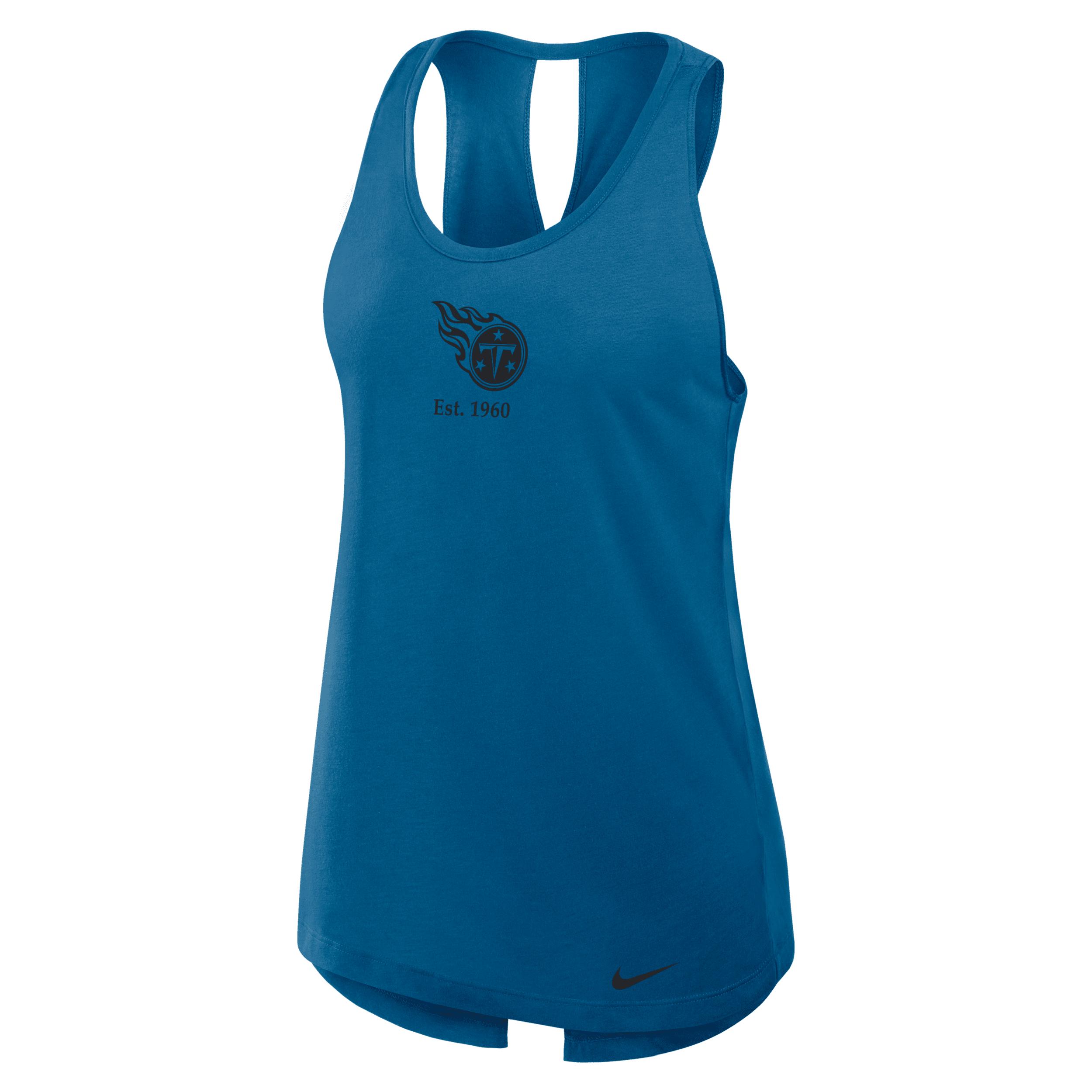 Tennessee Titans Established Nike Women's Dri-FIT NFL Tank Top by NIKE
