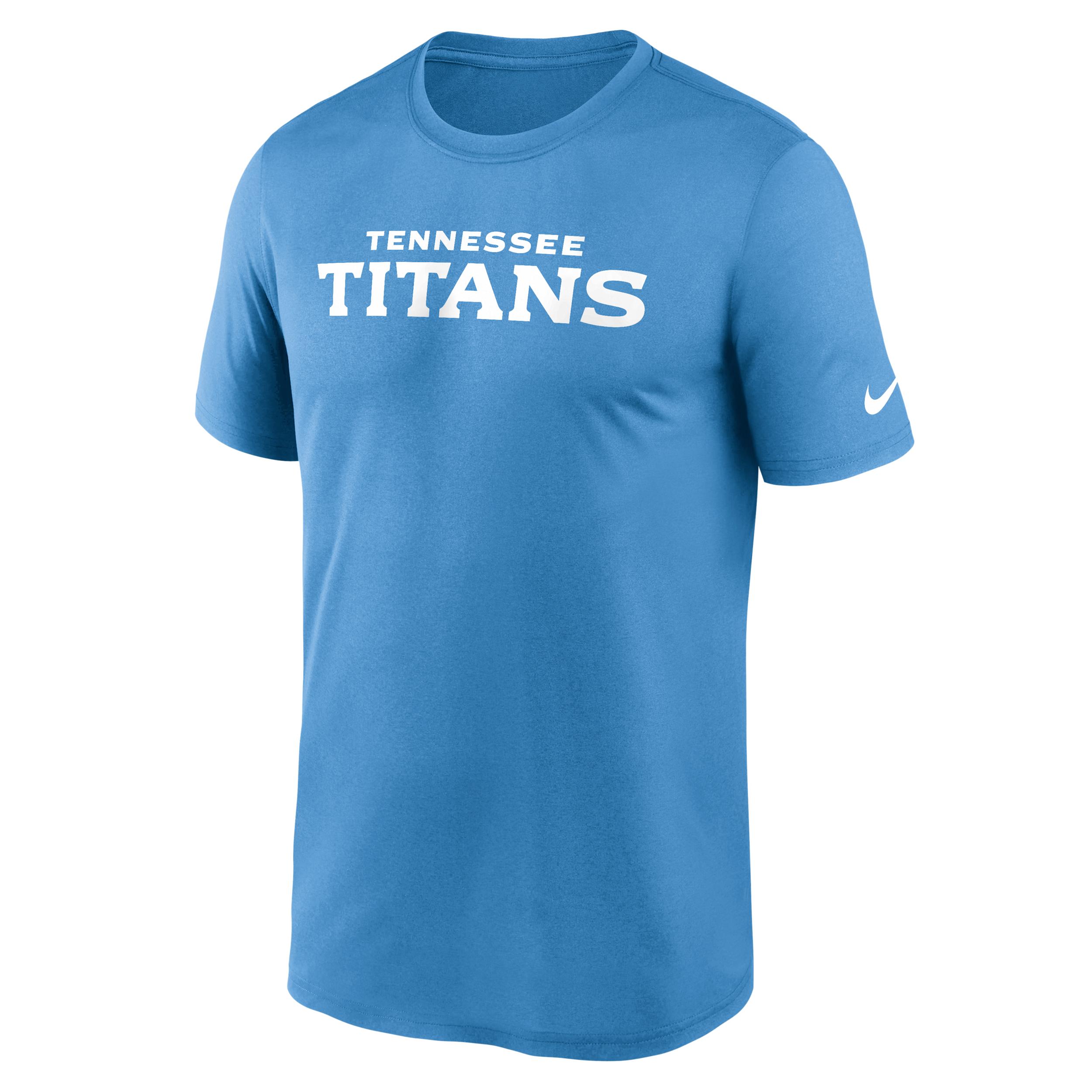 Tennessee Titans Primetime Legend Wordmark Nike Men's Dri-FIT NFL T-Shirt by NIKE