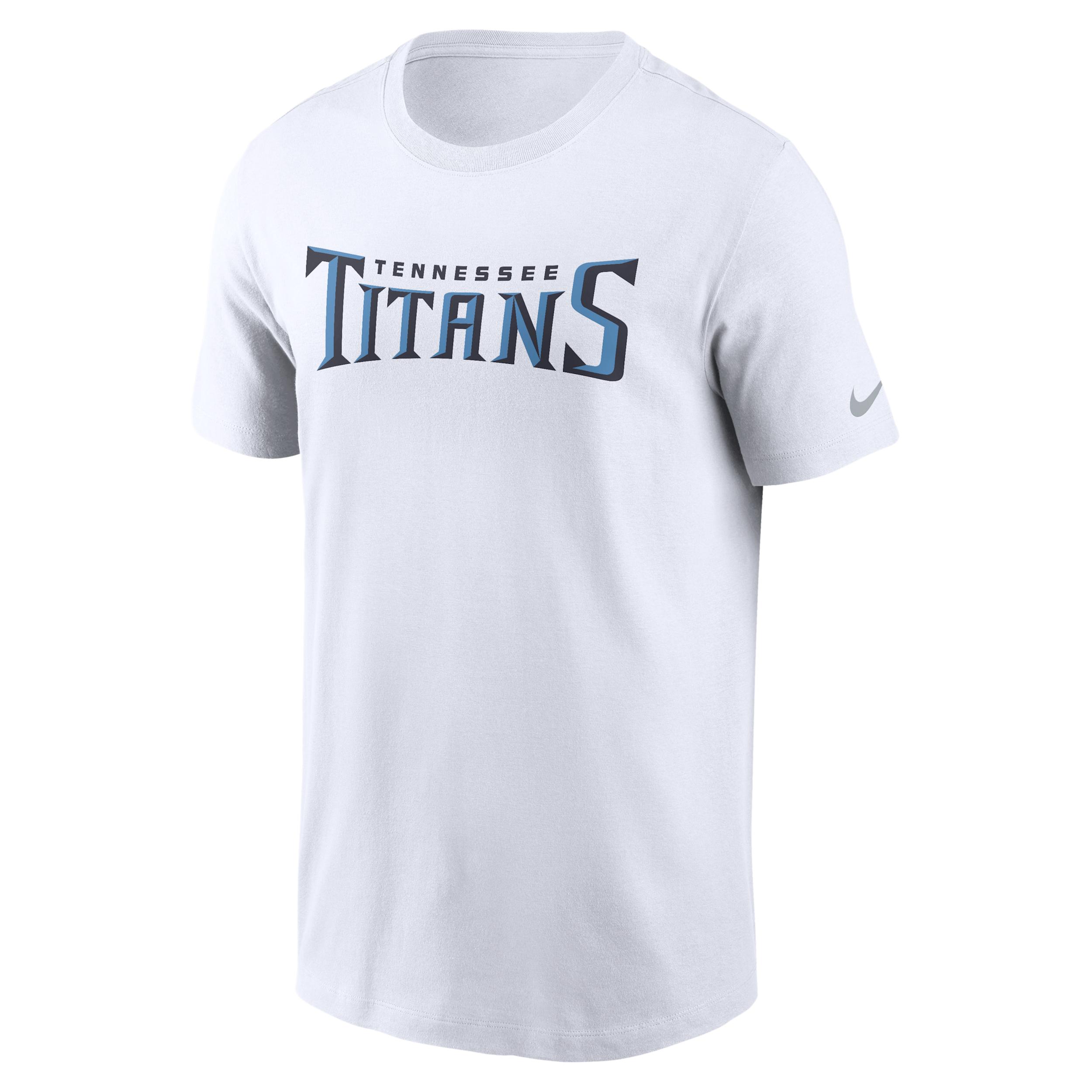 Tennessee Titans Primetime Wordmark Essential Nike Men's NFL T-Shirt by NIKE
