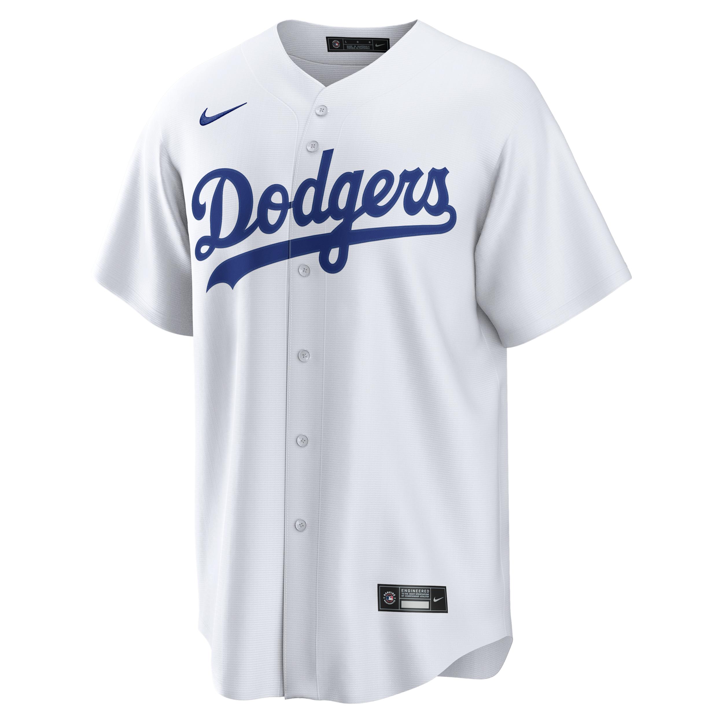 Teoscar HernÃ¡ndez Los Angeles Dodgers Nike Men's MLB Replica Jersey by NIKE