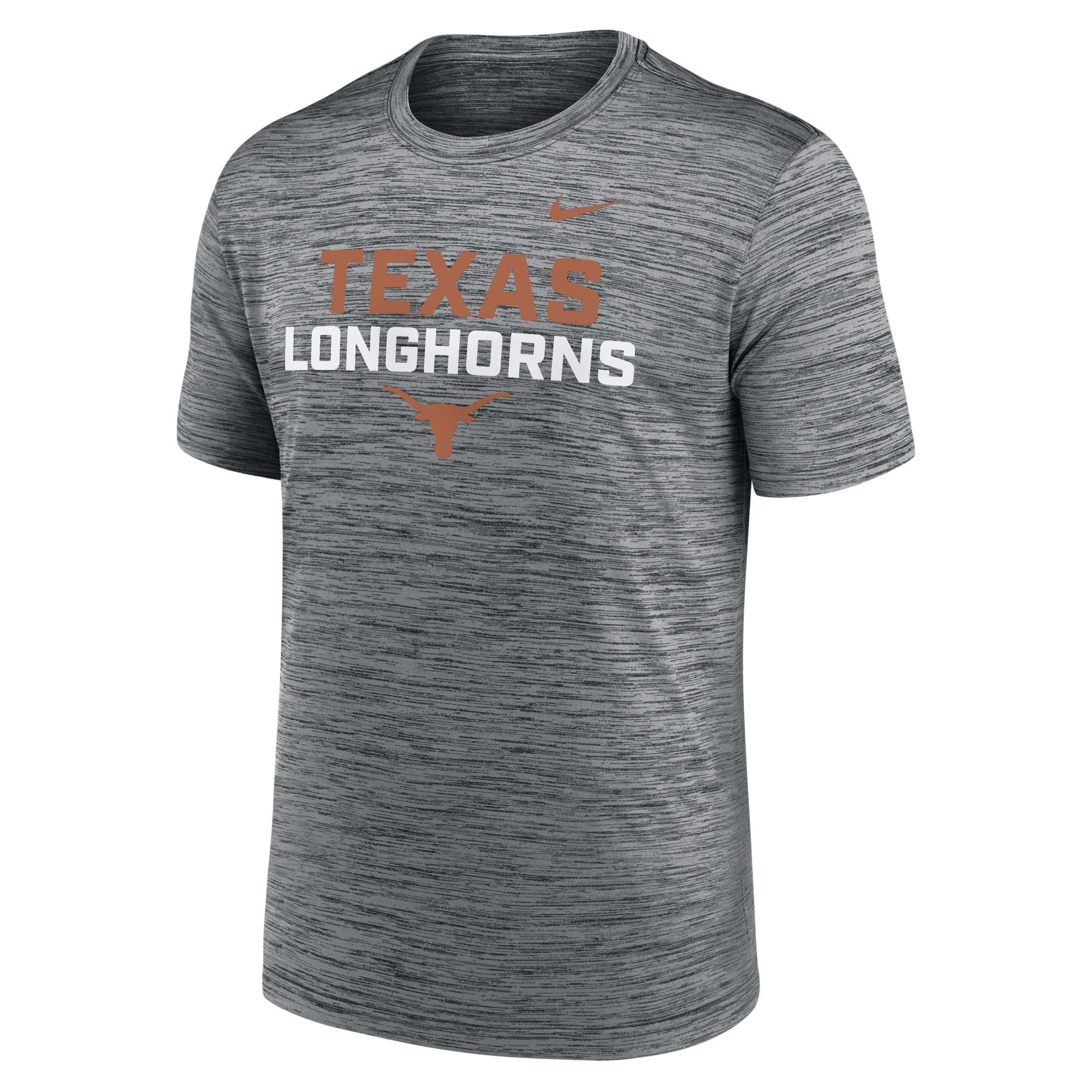 Texas Campus Center Stack Velocity Nike Men's Dri-FIT College T-Shirt by NIKE