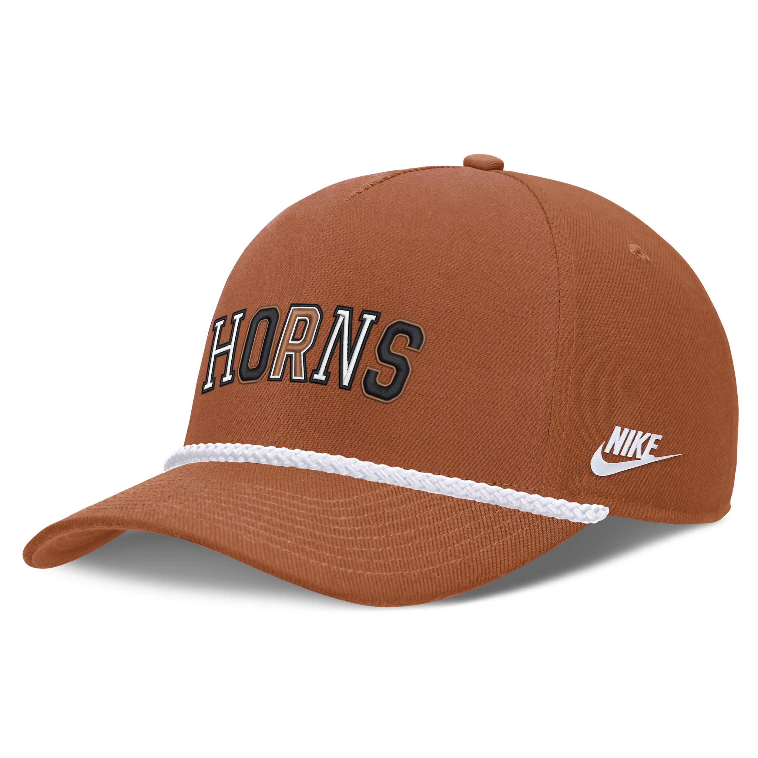 Texas Legacy Basketball Rope Rise Nike Unisex College Adjustable Hat by NIKE