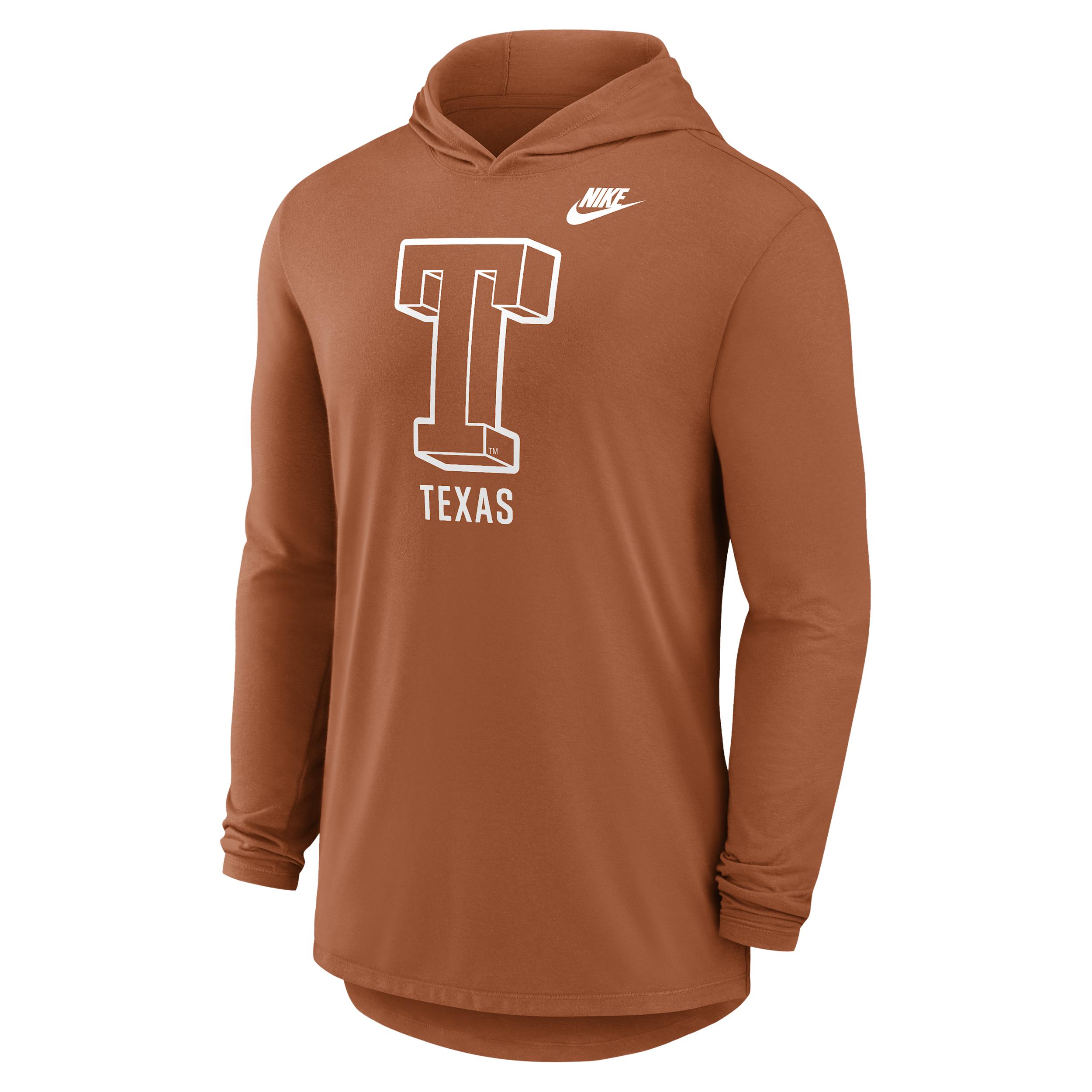 Texas Legacy Nike Men's Dri-FIT College Long-Sleeve Hooded T-Shirt by NIKE