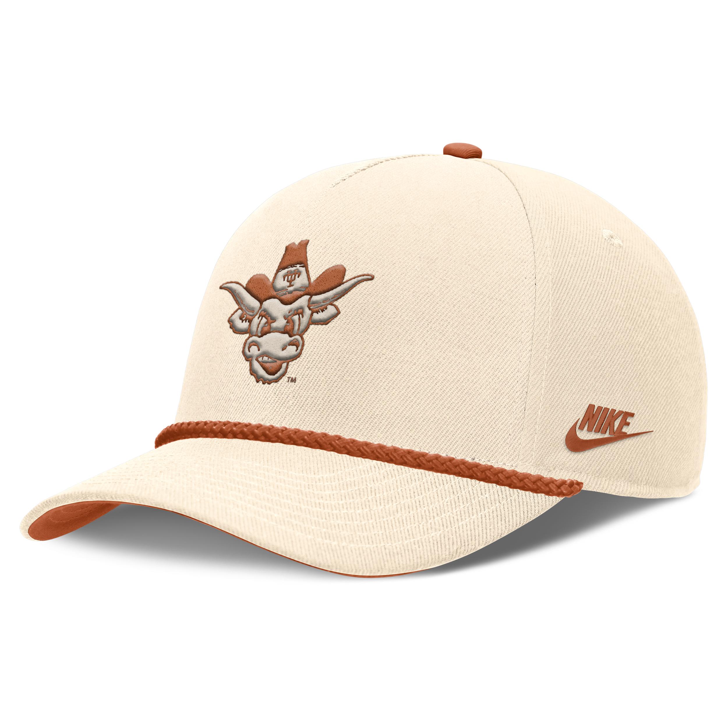Texas Legacy Vintage Rope Rise Nike Unisex College Adjustable Hat by NIKE