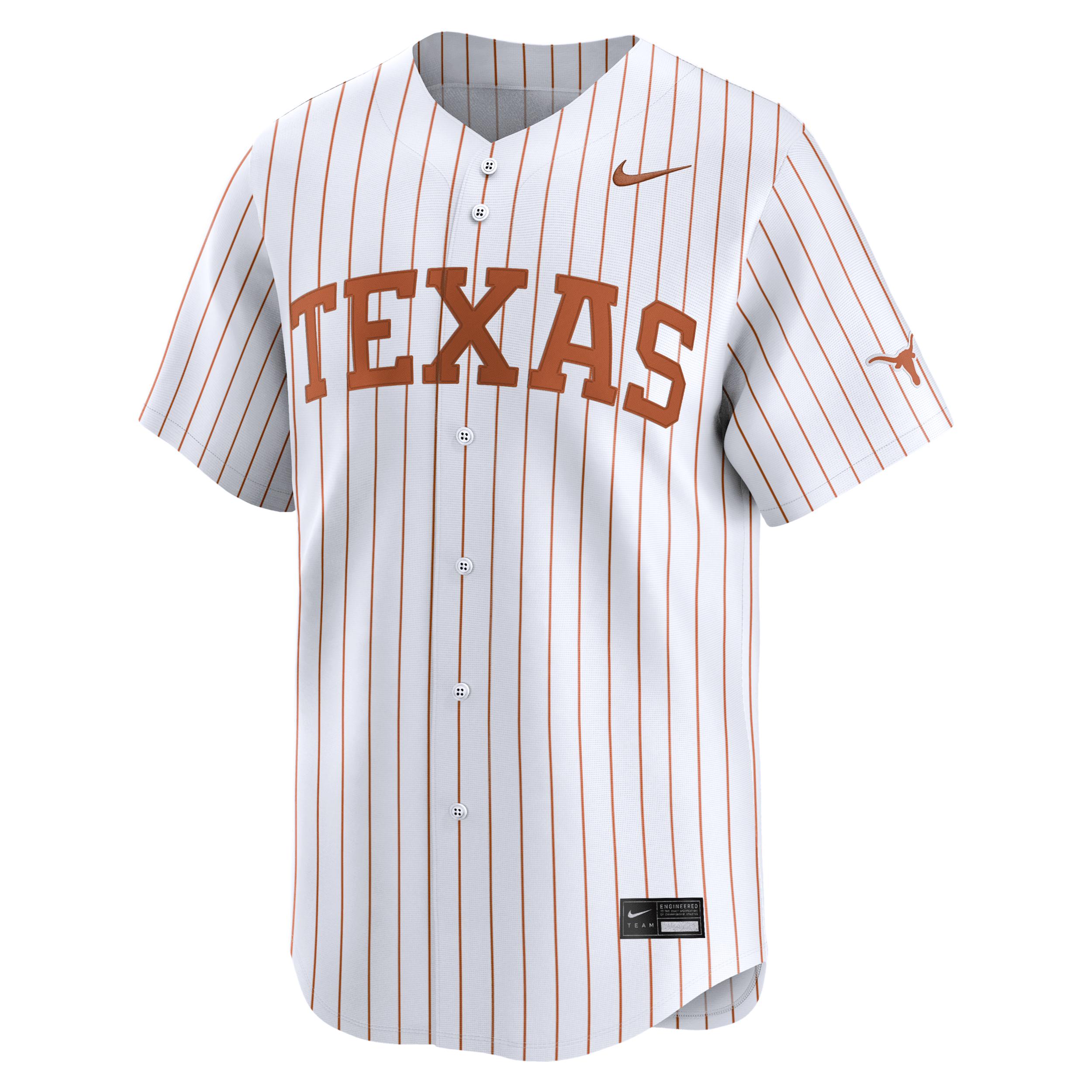 Texas Longhorns Nike Men's College Limited Baseball Jersey by NIKE