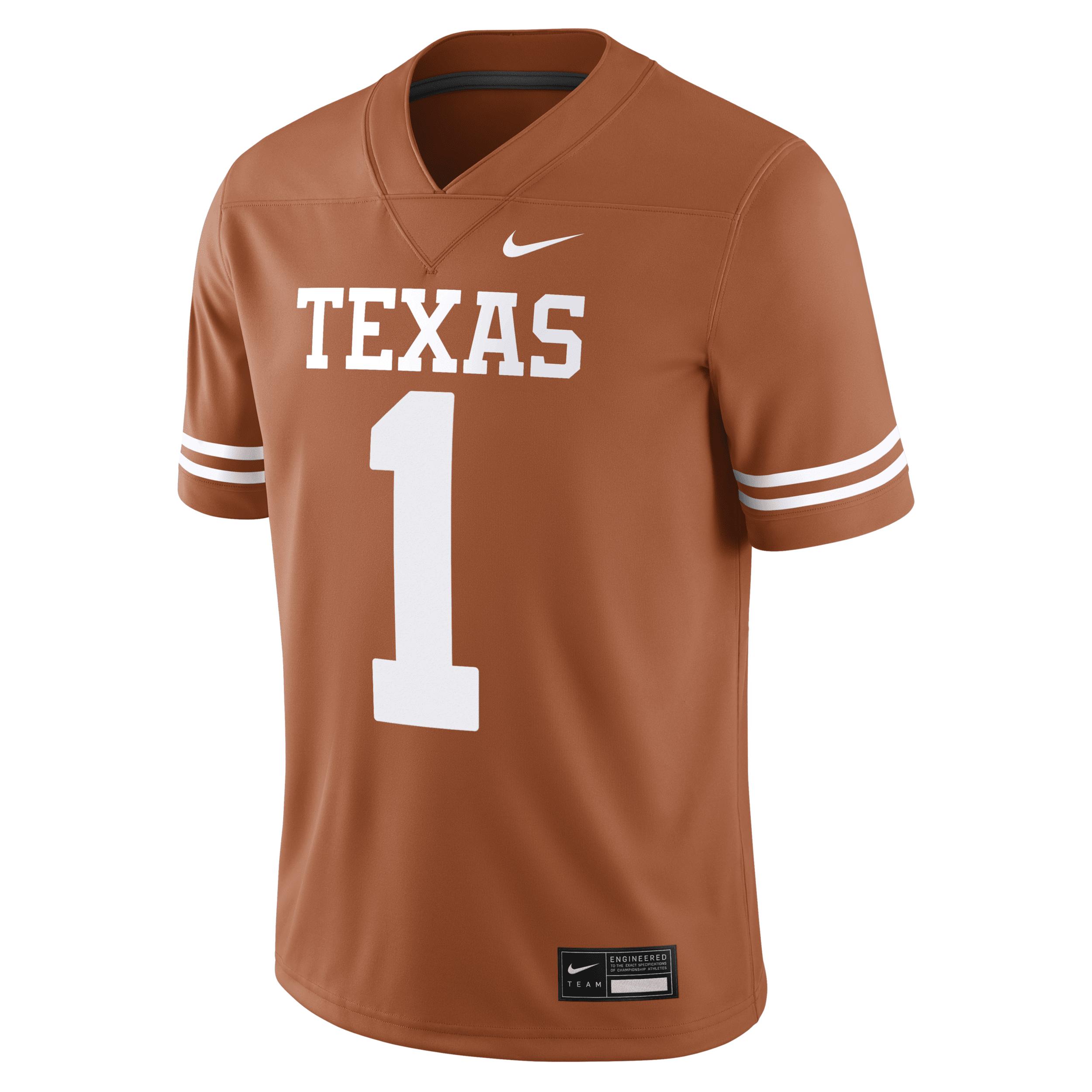 Texas Longhorns Nike Men's Dri-FIT College Game Jersey by NIKE