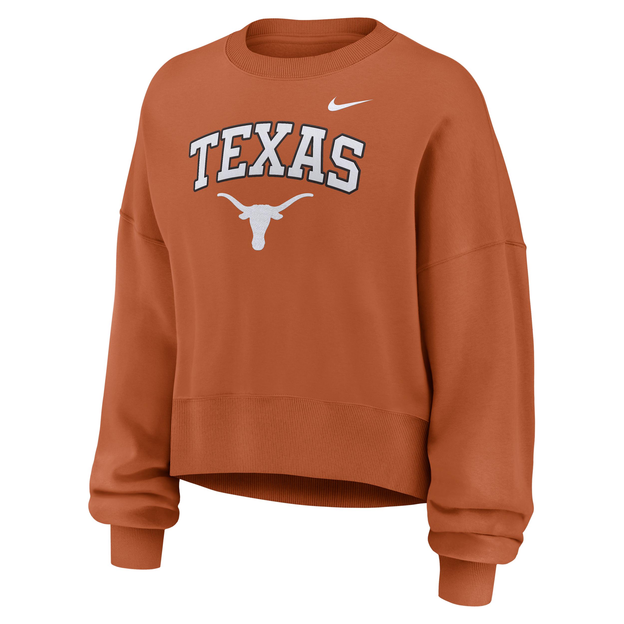 Texas Phoenix Arch Nike Women's College Pullover Crew by NIKE