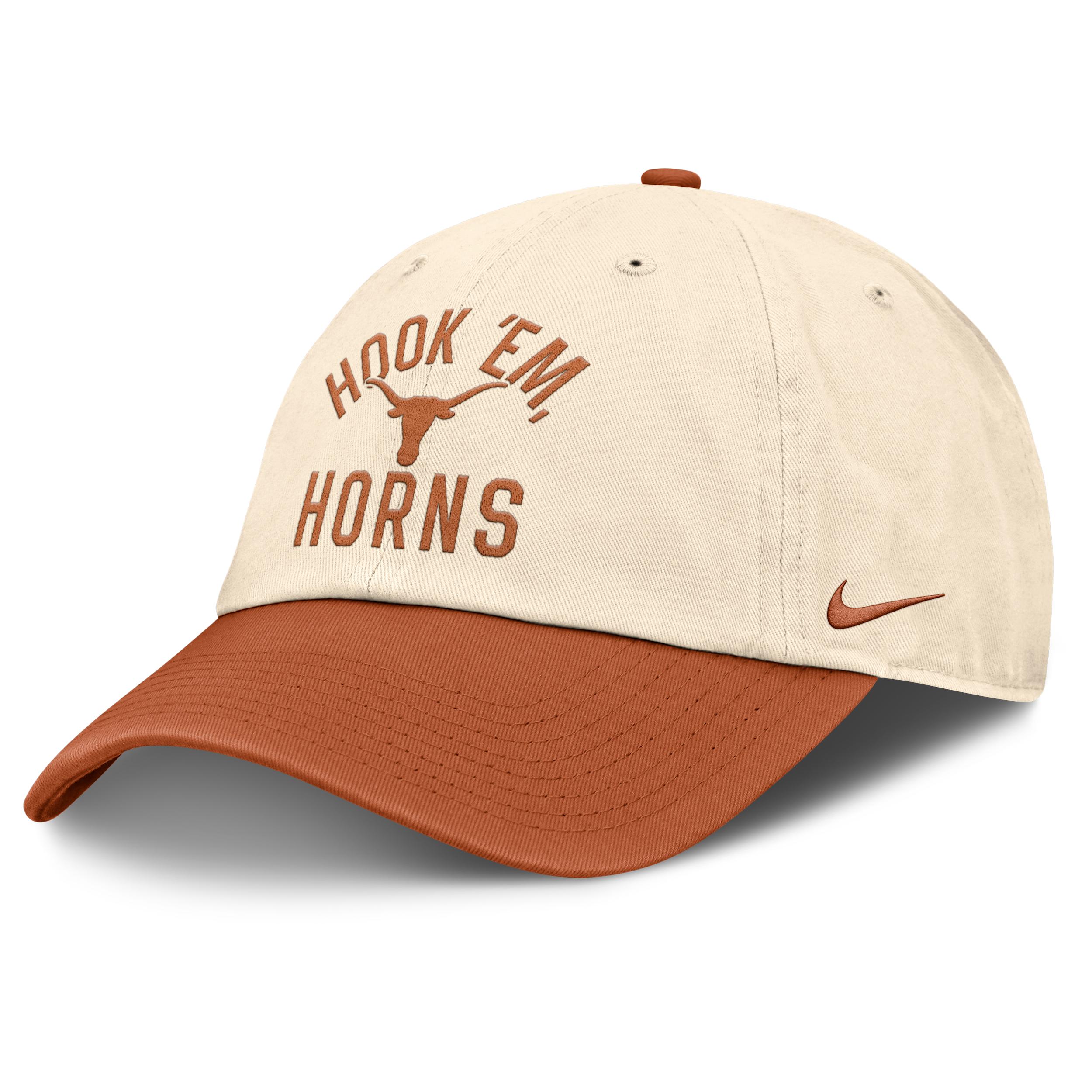 Texas Primetime 2-Tone Club Nike Unisex College Adjustable Hat by NIKE