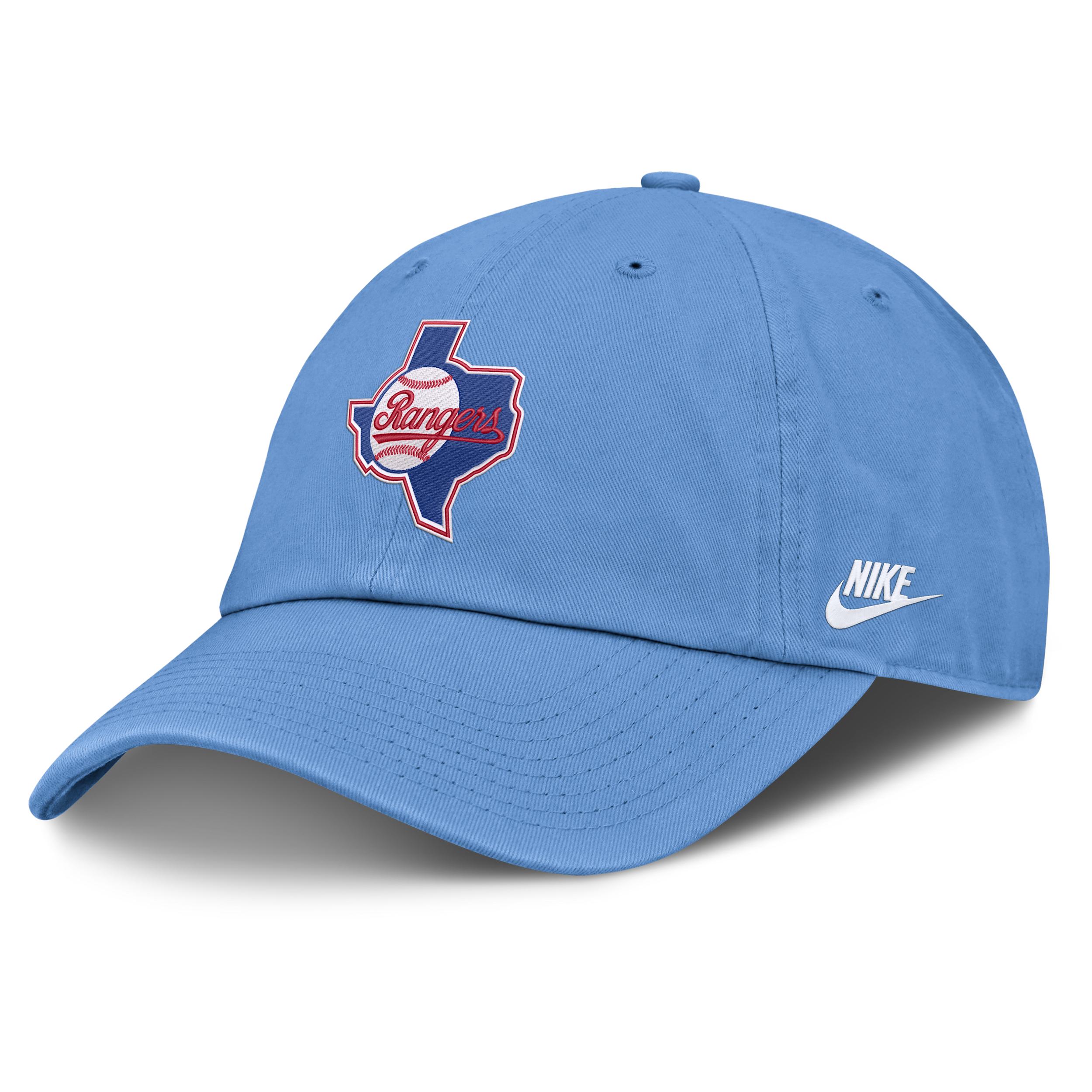 Texas Rangers 1986 Cooperstown Club Nike Men's MLB Unstructured Adjustable Hat by NIKE
