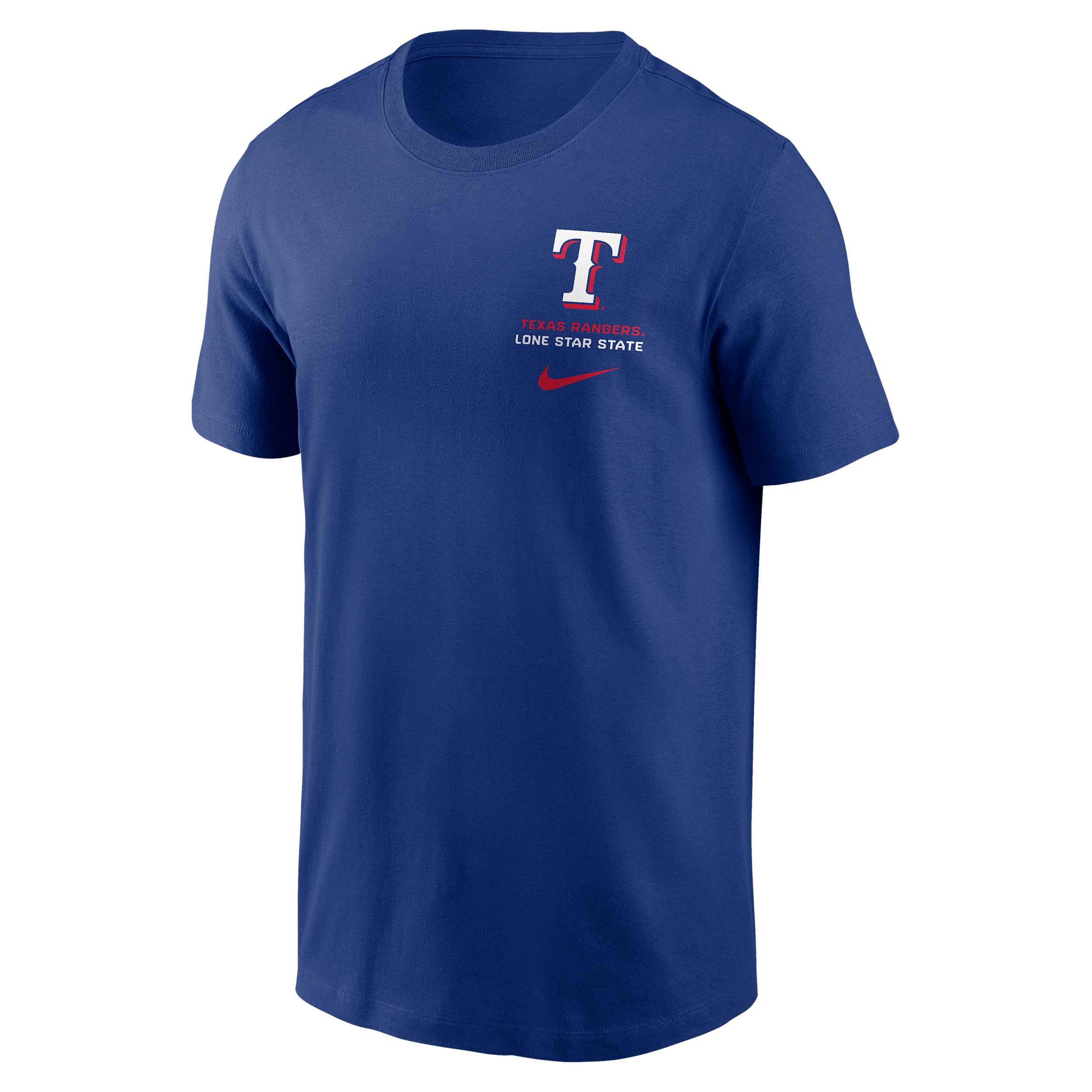 Texas Rangers 2-Hit Nike Men's MLB T-Shirt by NIKE
