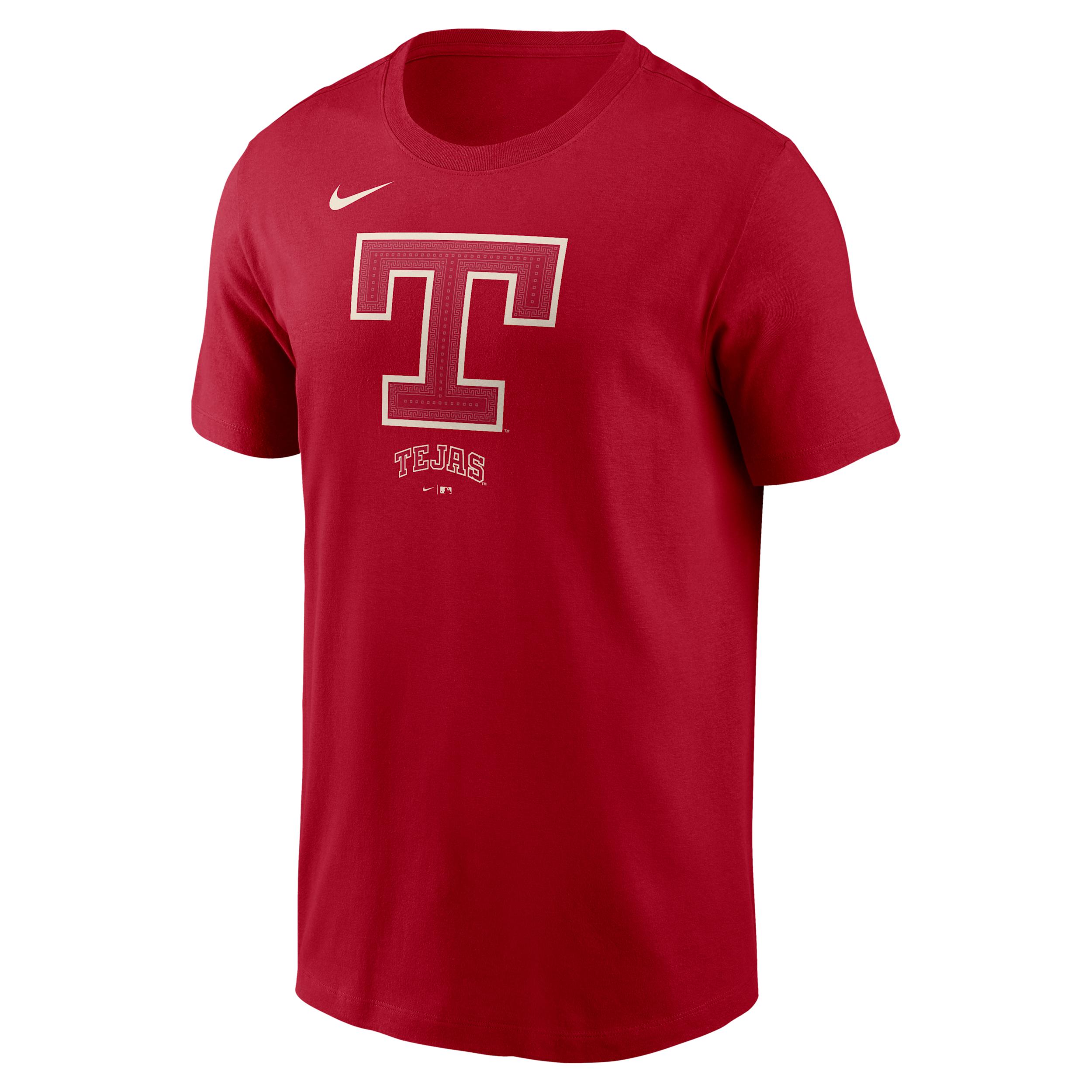 Texas Rangers City Connect Large Logo Nike Men's MLB T-Shirt by NIKE