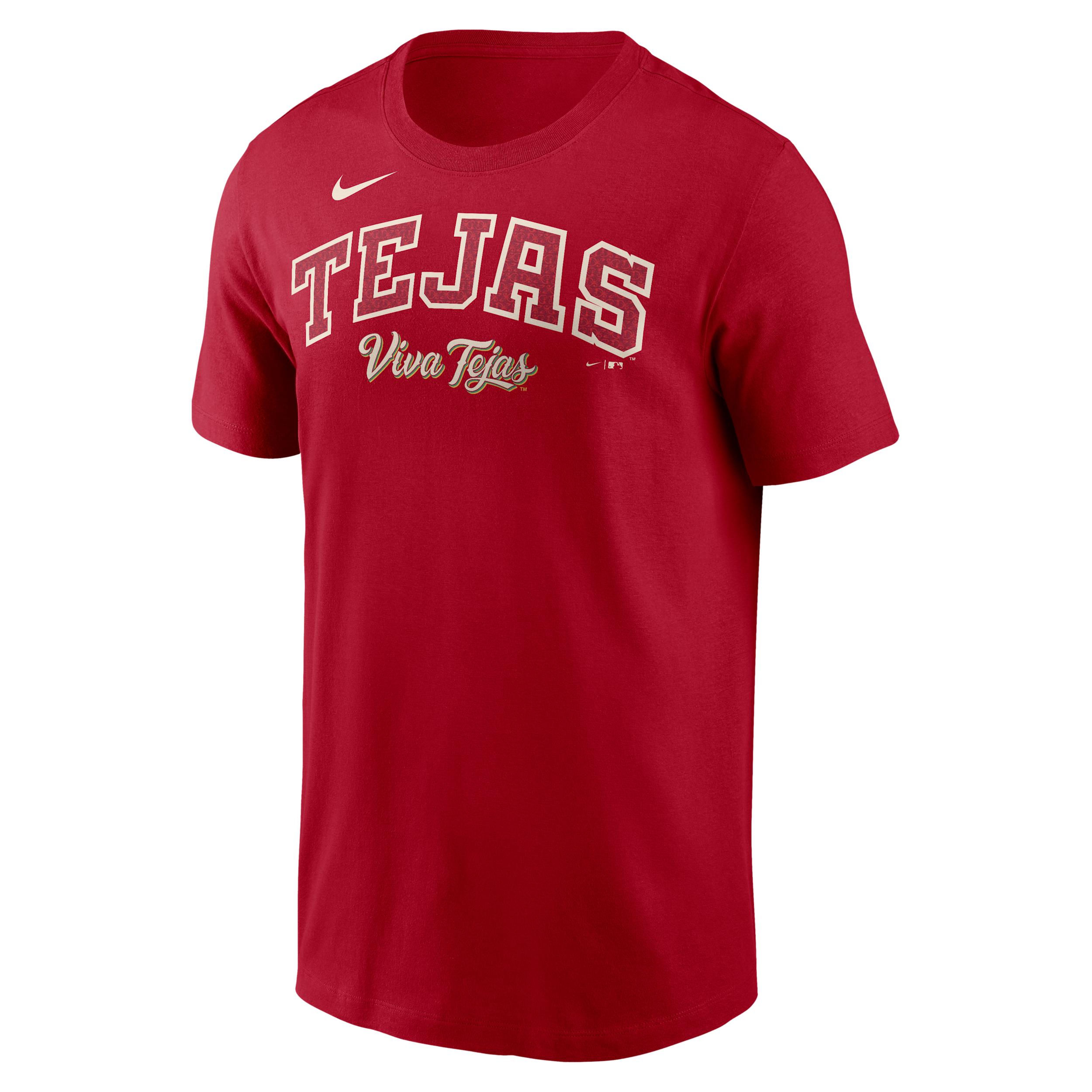 Texas Rangers City Connect Wordmark Nike Men's MLB T-Shirt by NIKE