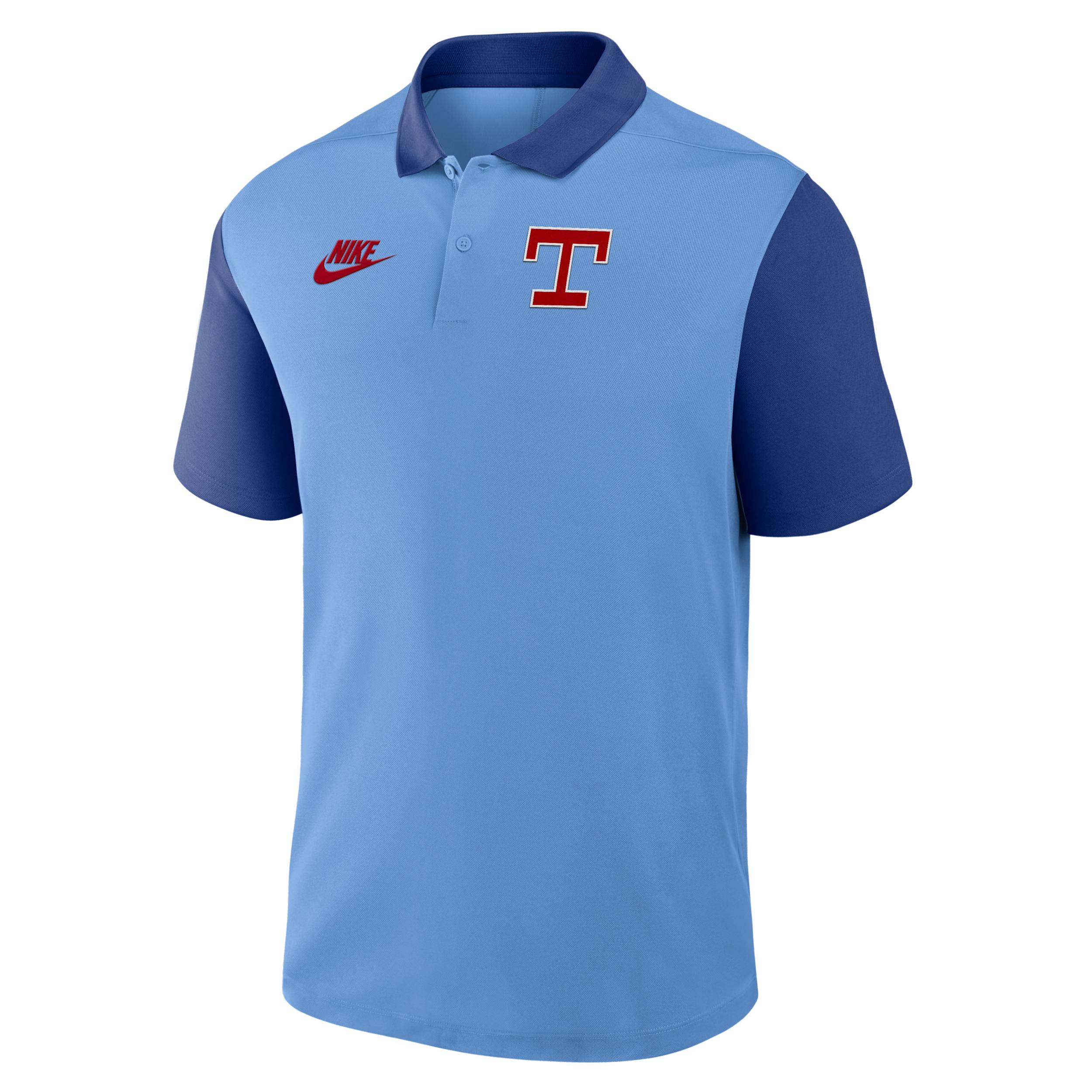 Texas Rangers Cooperstown Victory Nike Men's Dri-FIT MLB Polo by NIKE