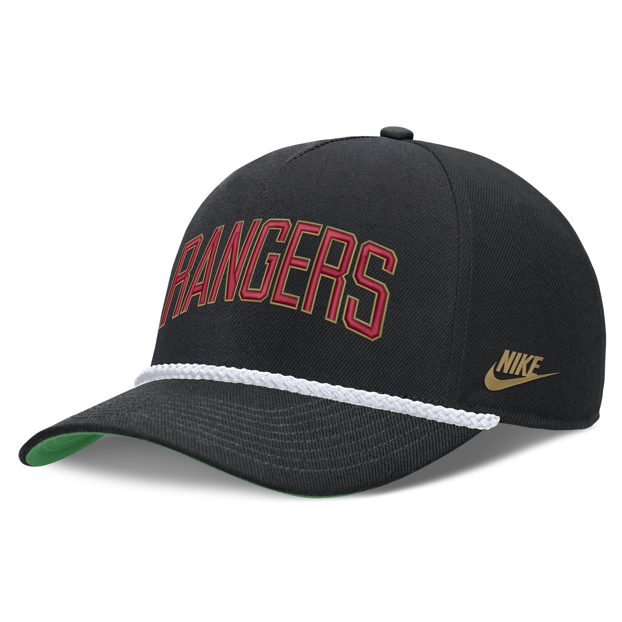 Texas Rangers Rise Nike Men's MLB Adjustable Hat by NIKE Texas Rangers Rise Nike Men's MLB Adjustable Hat by NIKE