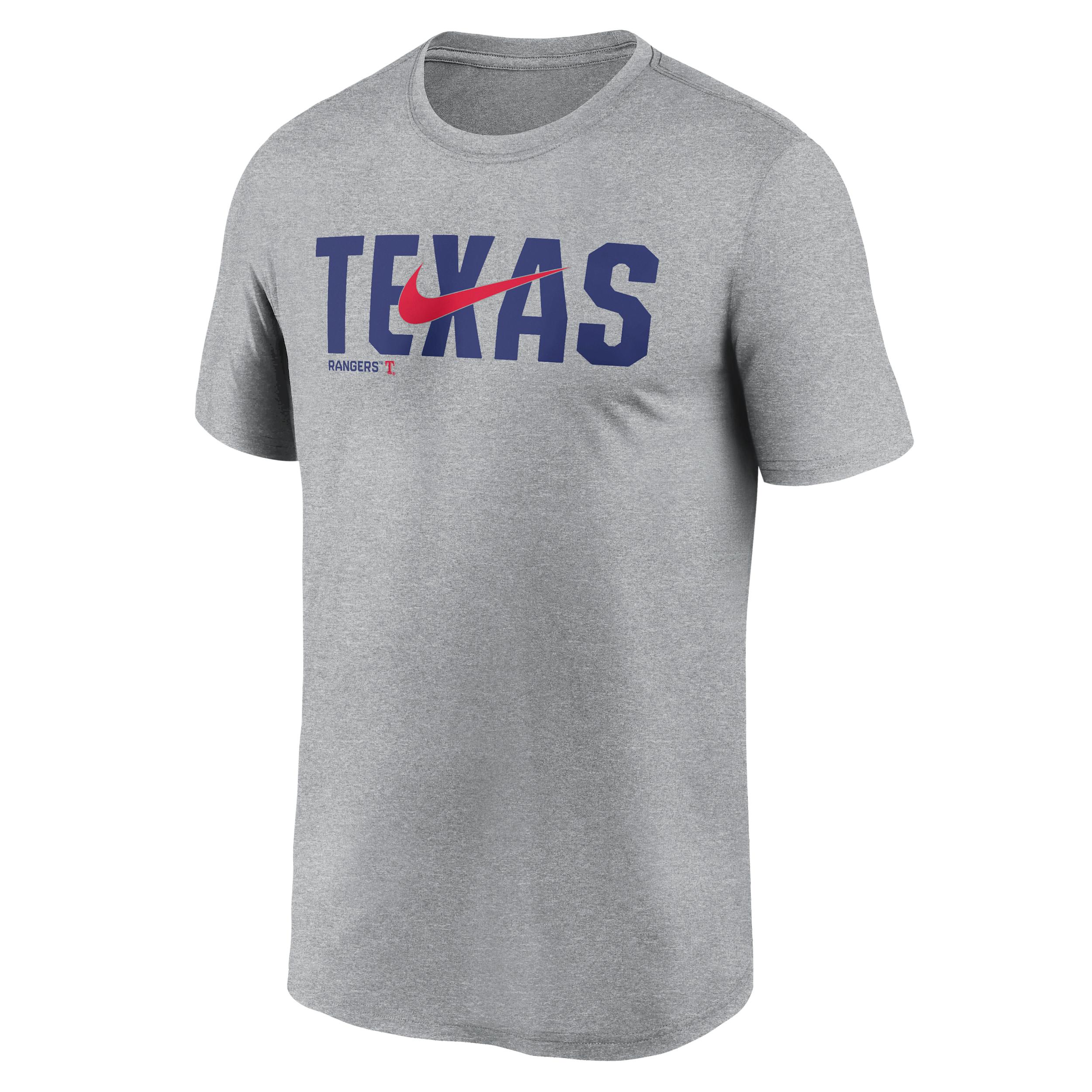 Texas Rangers Swoosh Legend Nike Men's Dri-FIT MLB T-Shirt by NIKE