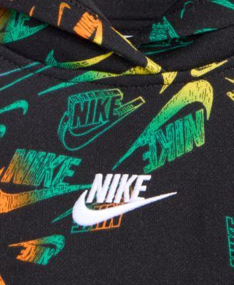 Toddler & Little Boys Sportswear Printed Reveal Pullover Hoodie by NIKE