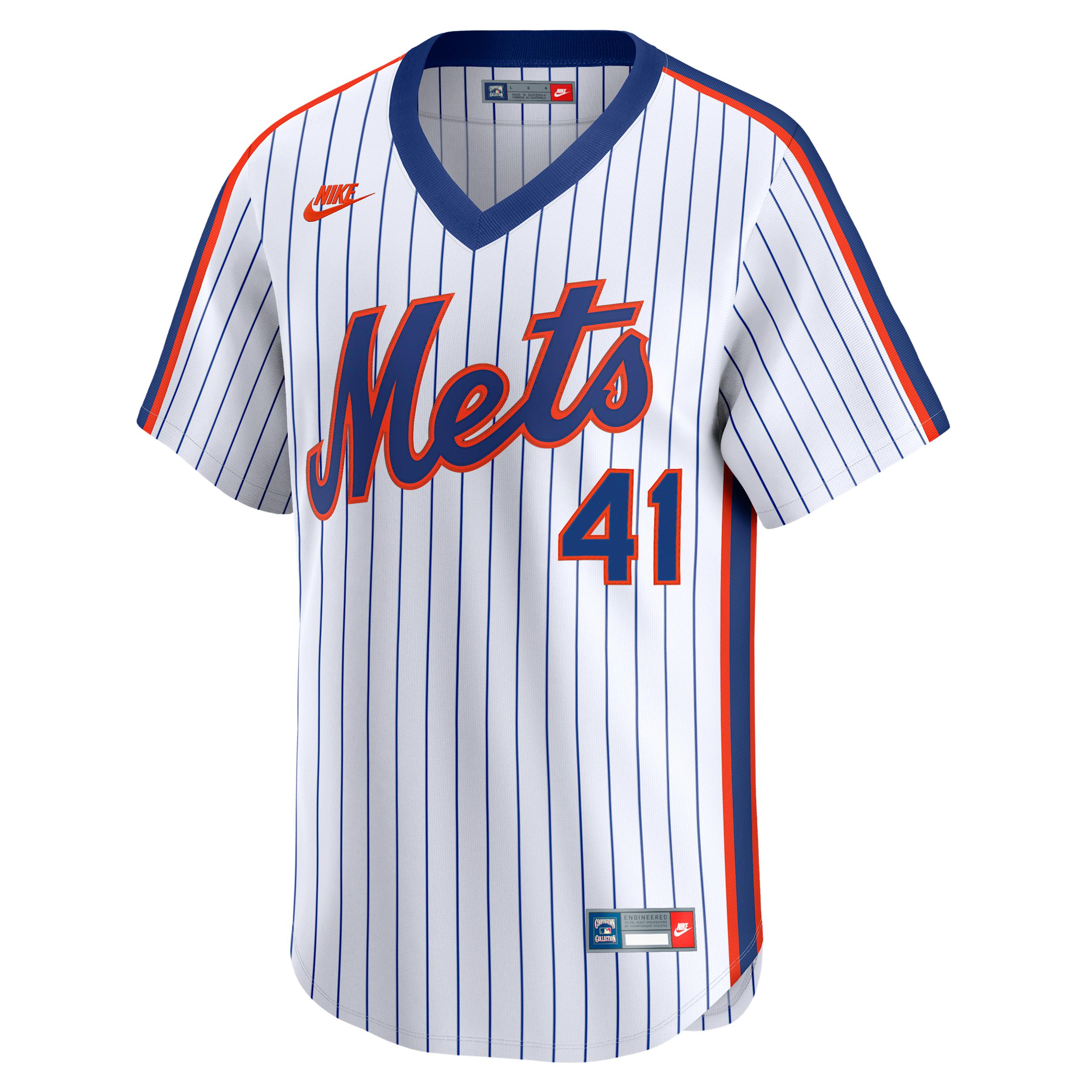 Tom Seaver New York Mets Cooperstown 40th Anniversary Nike Men's Dri-FIT MLB Limited Jersey by NIKE