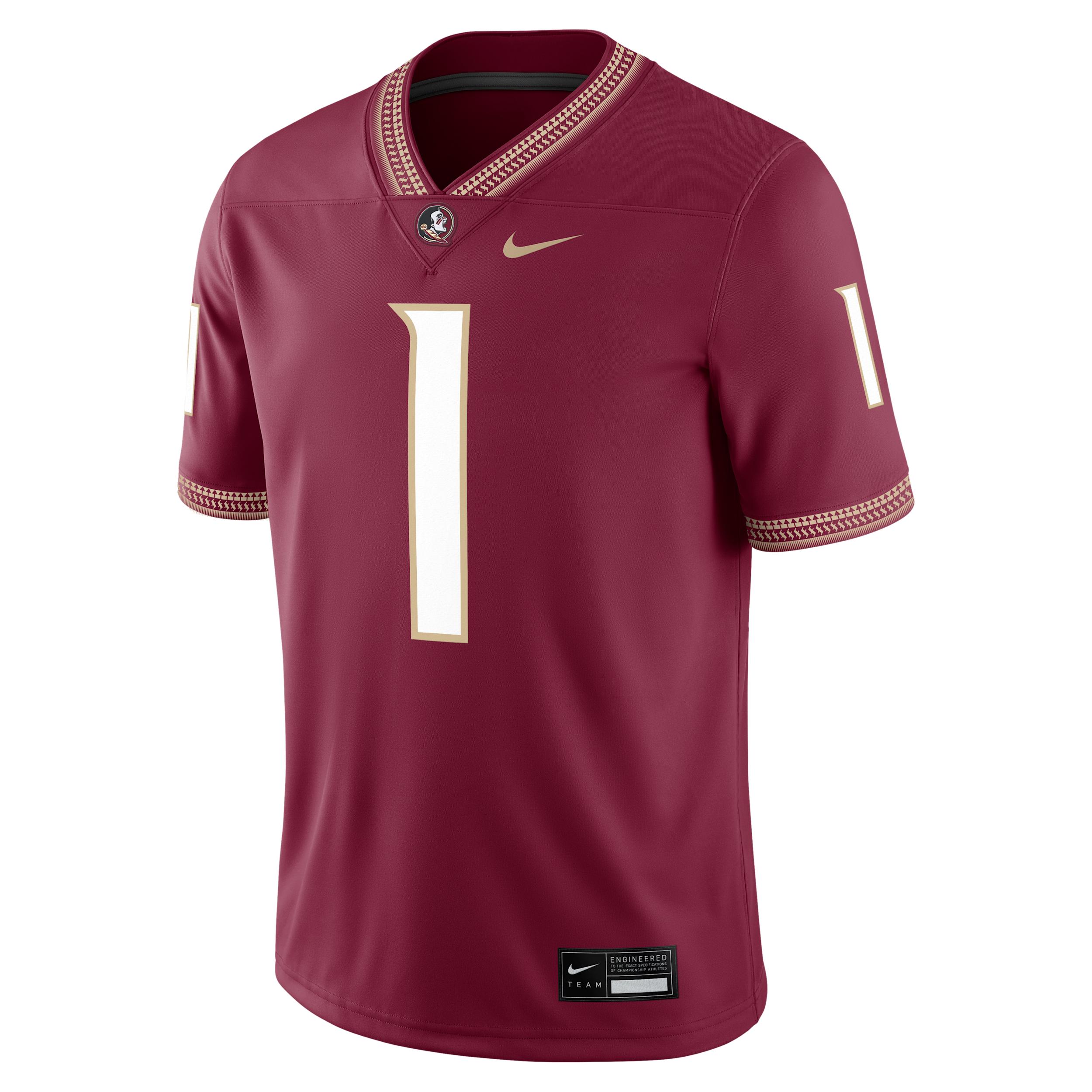 Tommy Castellanos Florida State Menâs Nike Men's Dri-FIT College NIL Game Jersey by NIKE