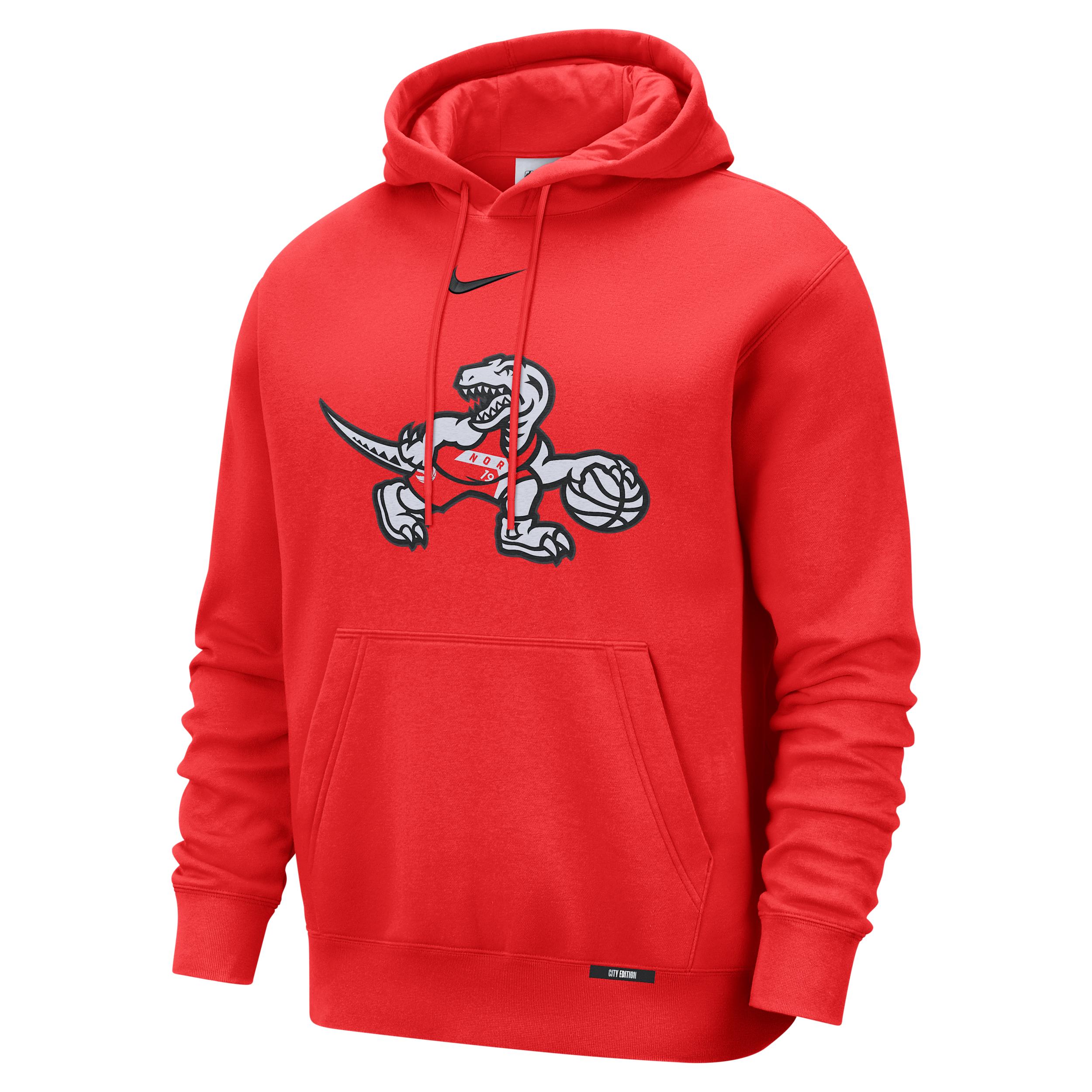 Toronto Raptors City Edition Nike Men's Club Hoodie by NIKE