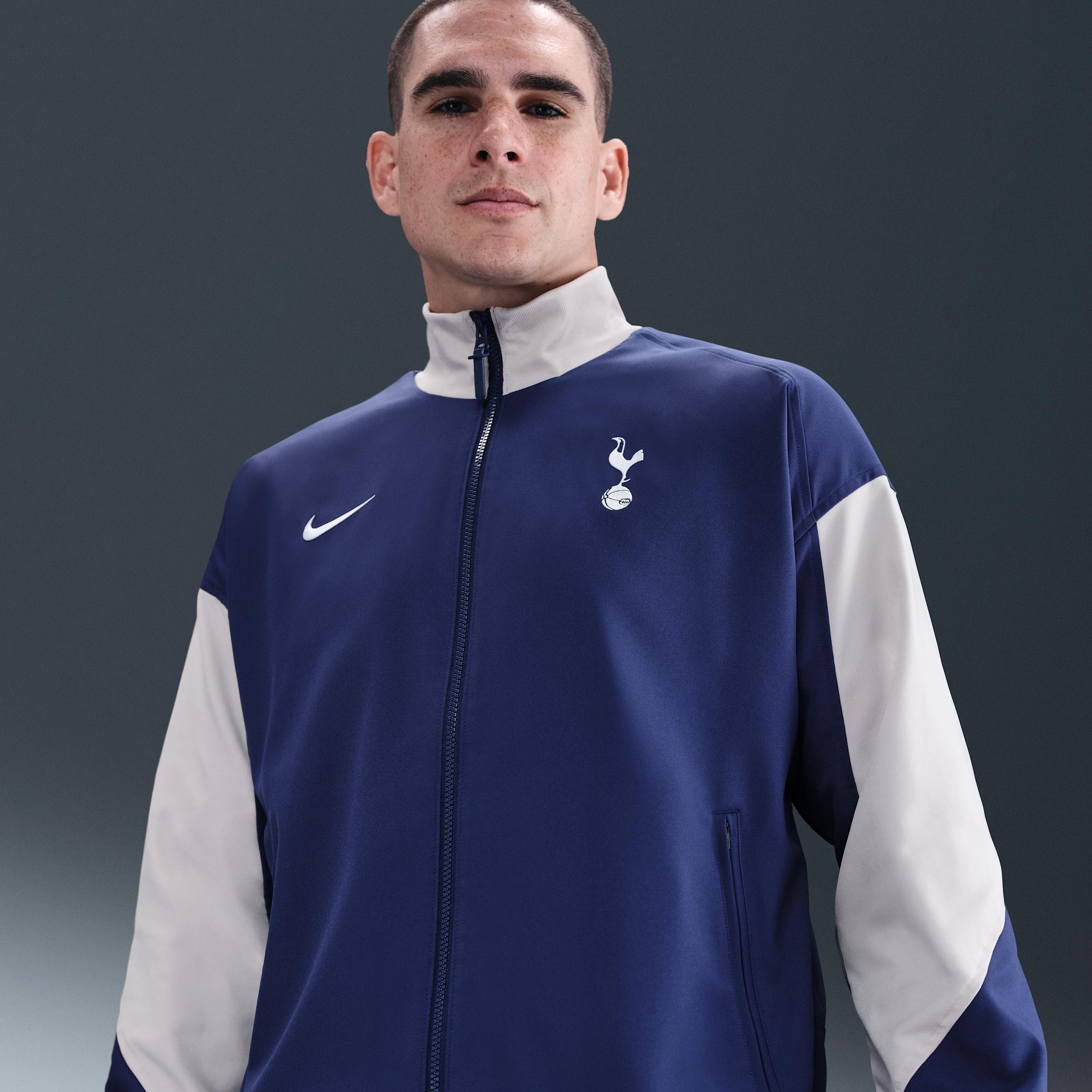 Tottenham Hotspur Strike Home Nike Men's Dri-FIT Soccer Anthem Jacket by NIKE