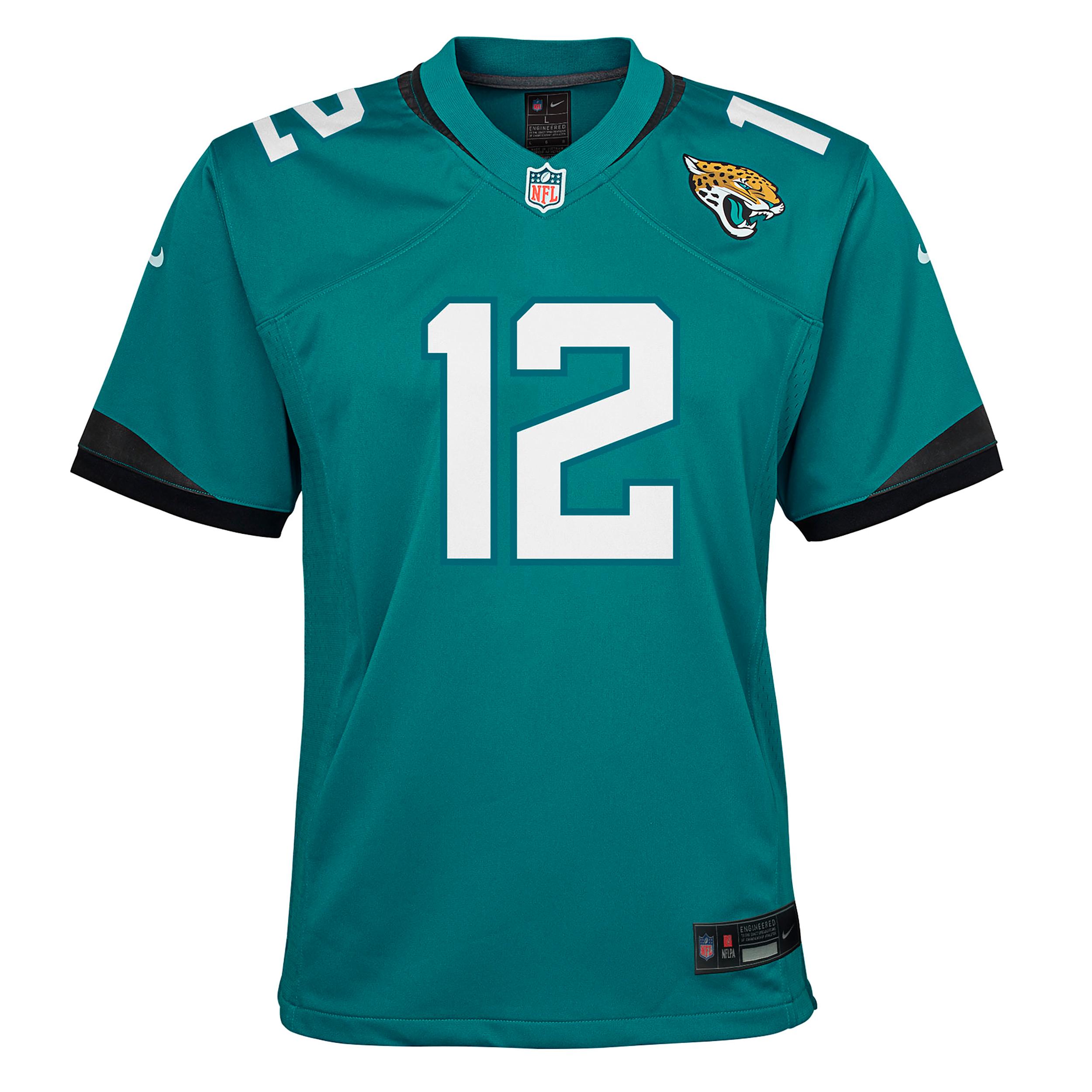 Travis Hunter Jacksonville Jaguars 2025 NFL Draft First Round Pick Big Kids' Nike NFL Game Jersey by NIKE